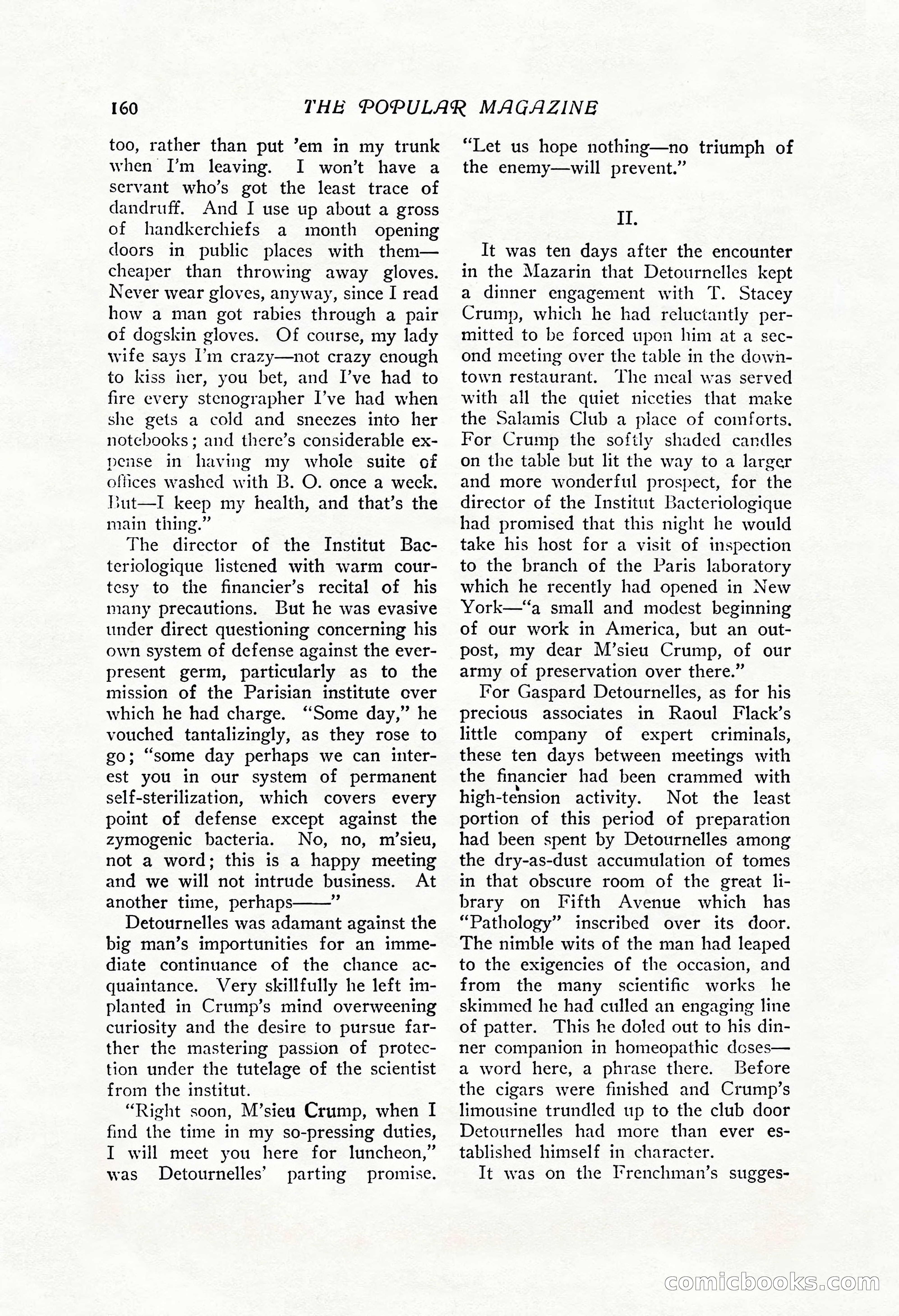 The Popular Magazine, Vol. 43, No. 1 — page 166 of 220