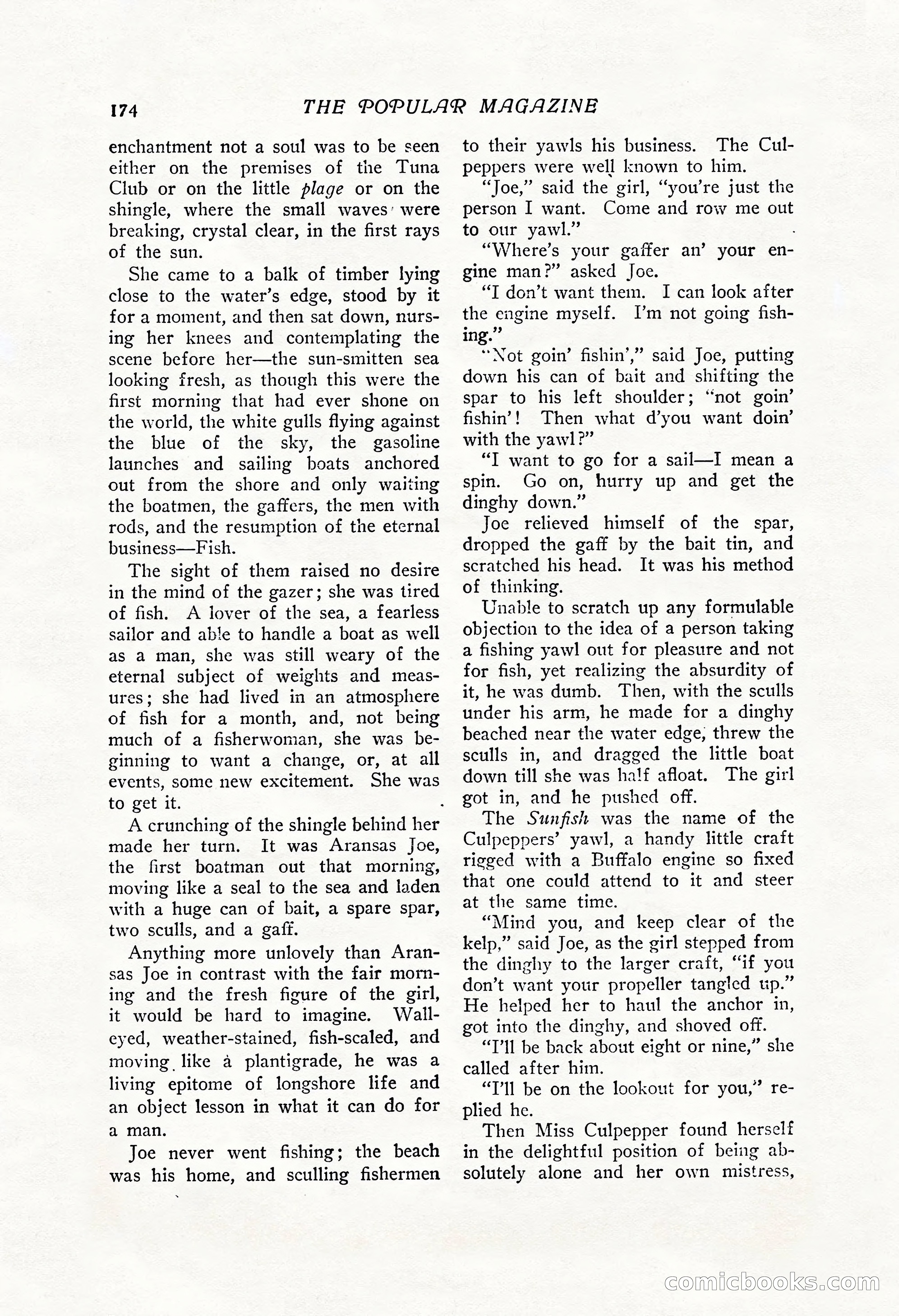 The Popular Magazine, Vol. 43, No. 1 — page 180 of 220