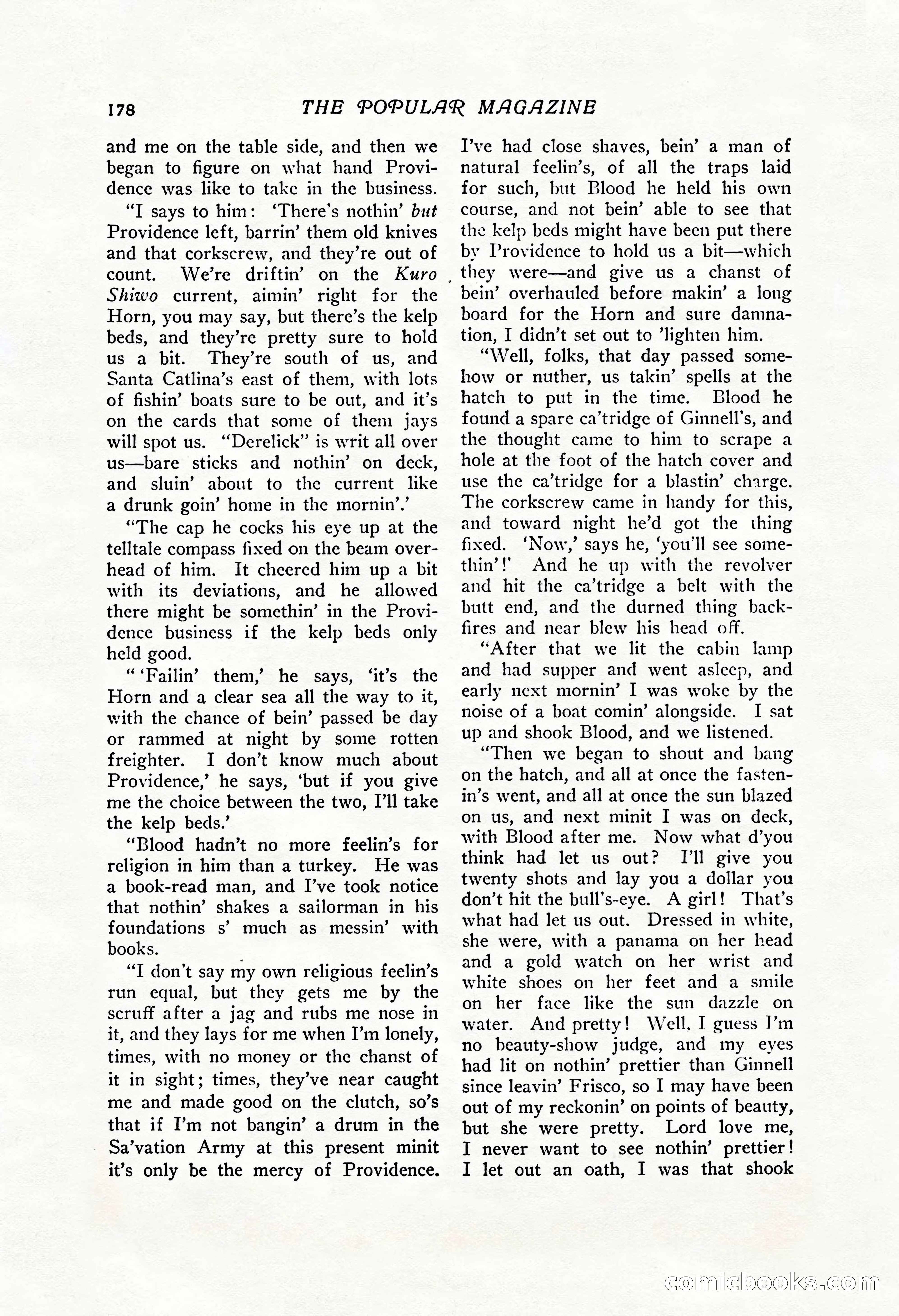 The Popular Magazine, Vol. 43, No. 1 — page 184 of 220