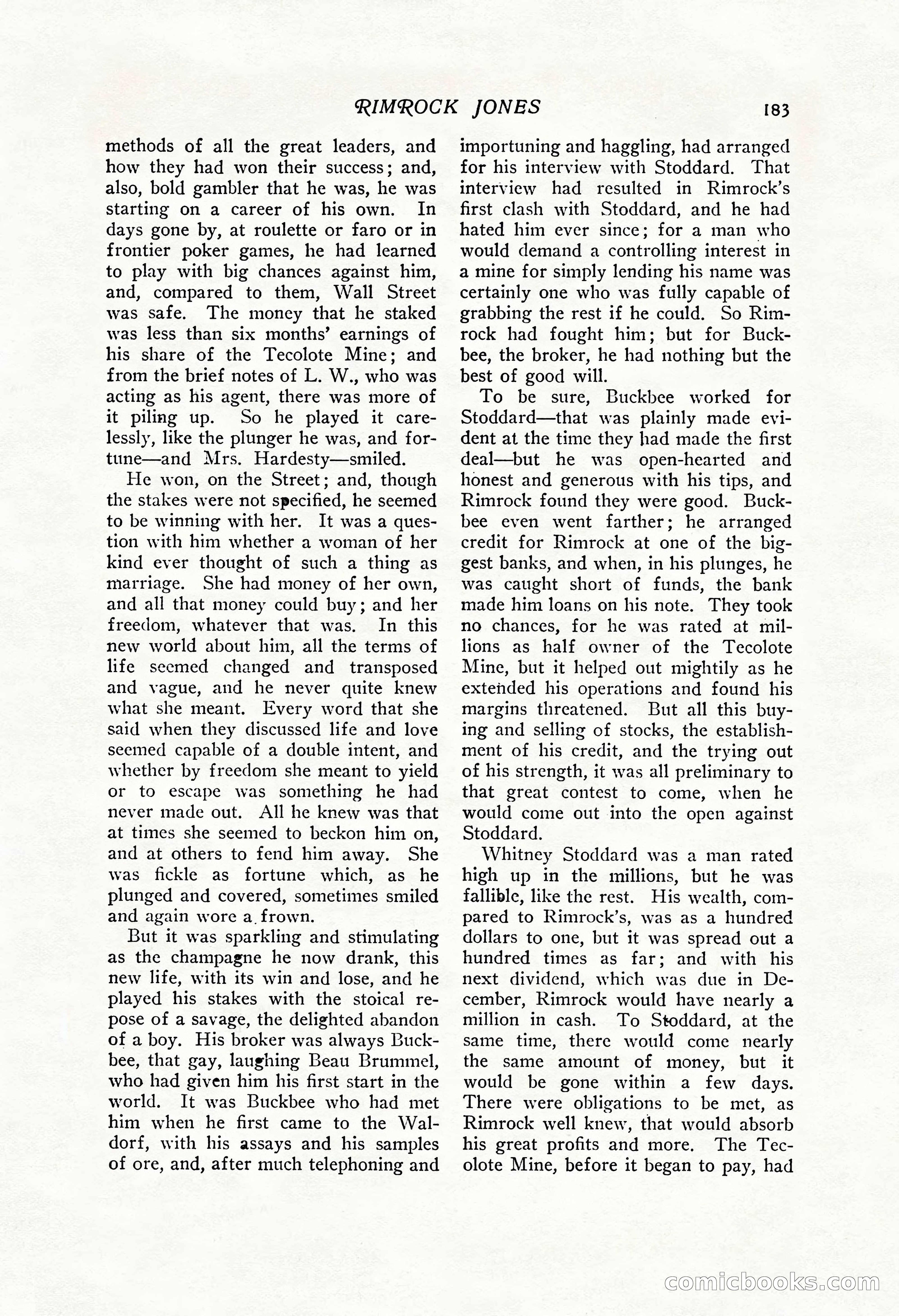 The Popular Magazine, Vol. 43, No. 1 — page 189 of 220