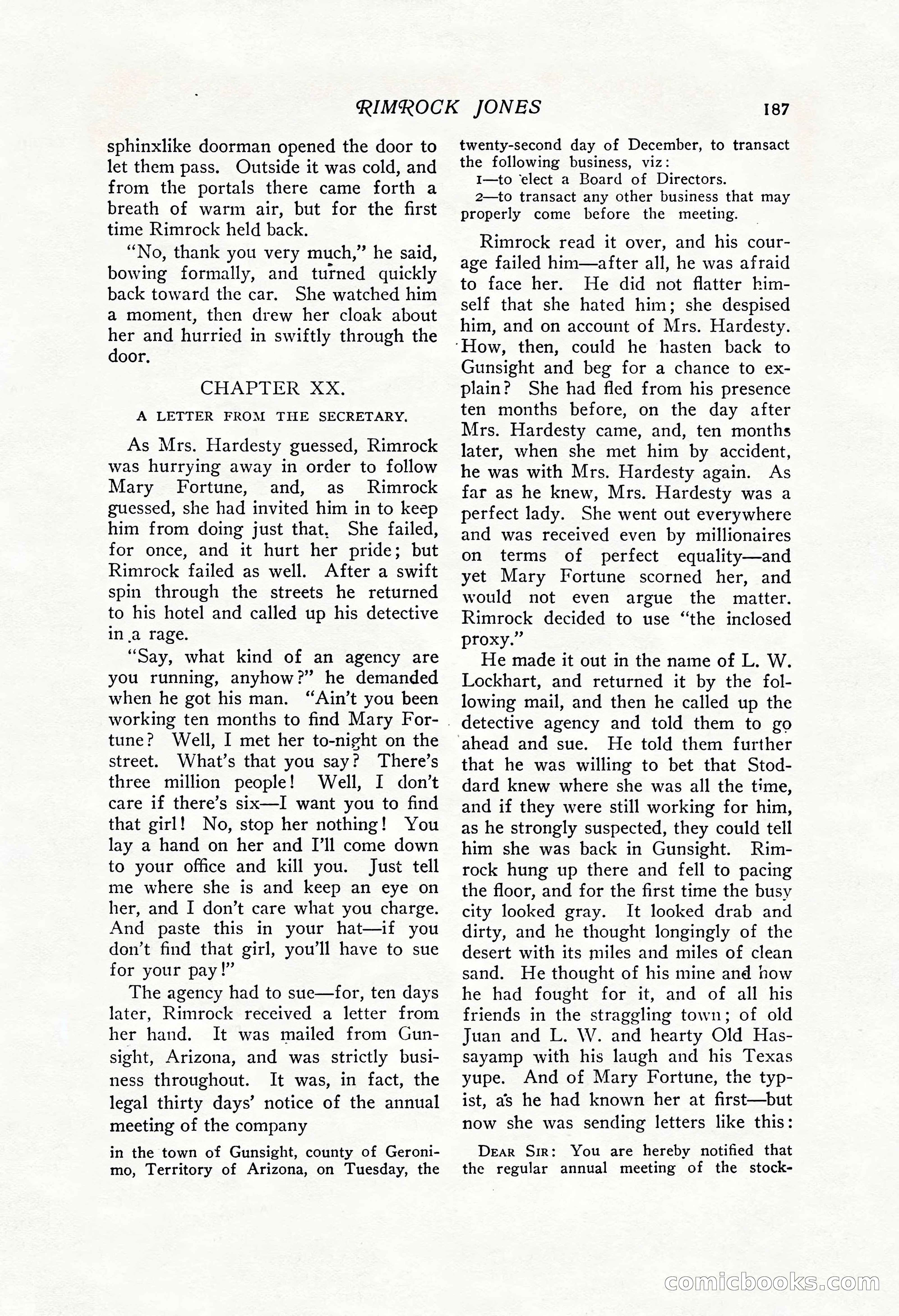 The Popular Magazine, Vol. 43, No. 1 — page 193 of 220