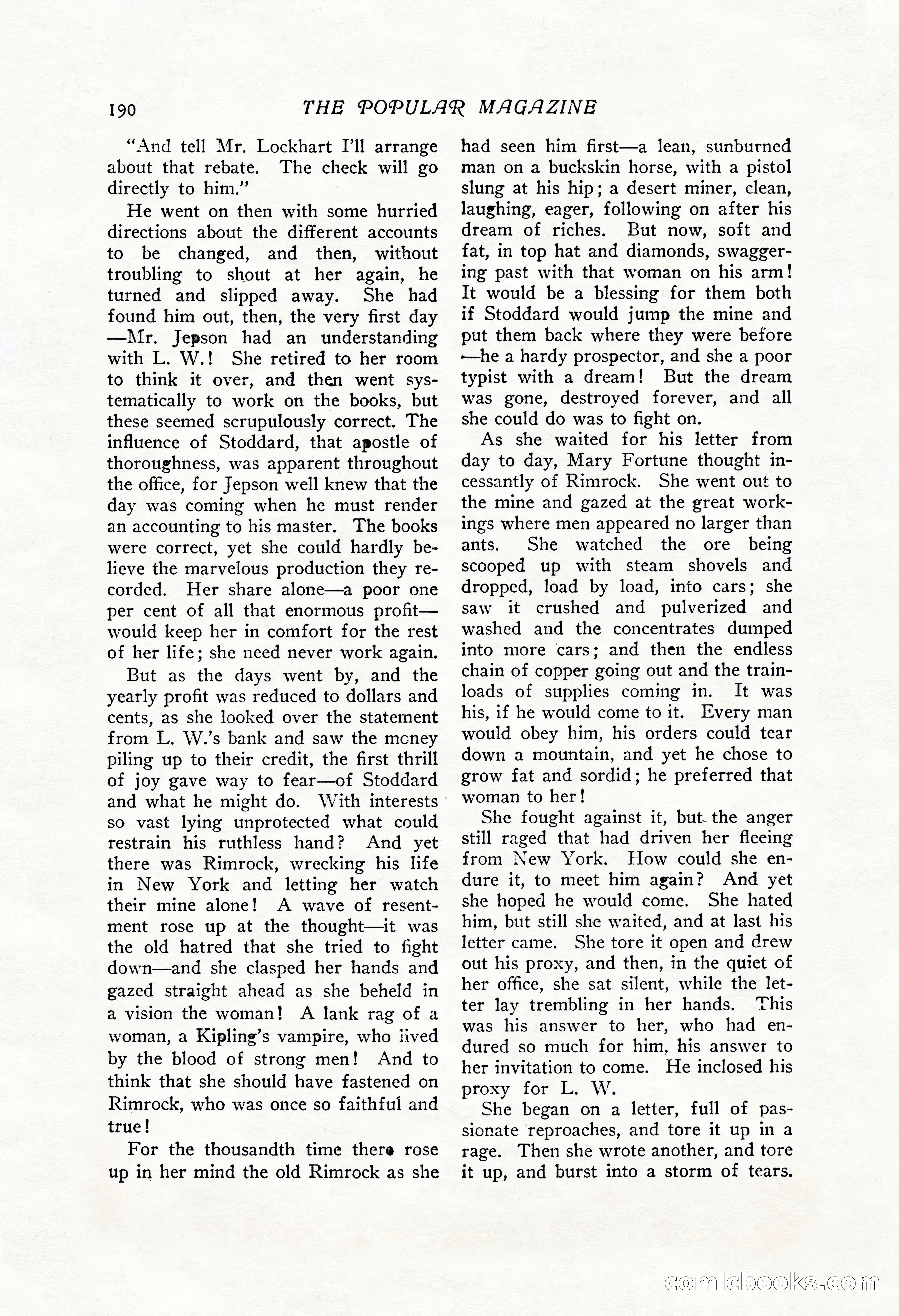 The Popular Magazine, Vol. 43, No. 1 — page 196 of 220