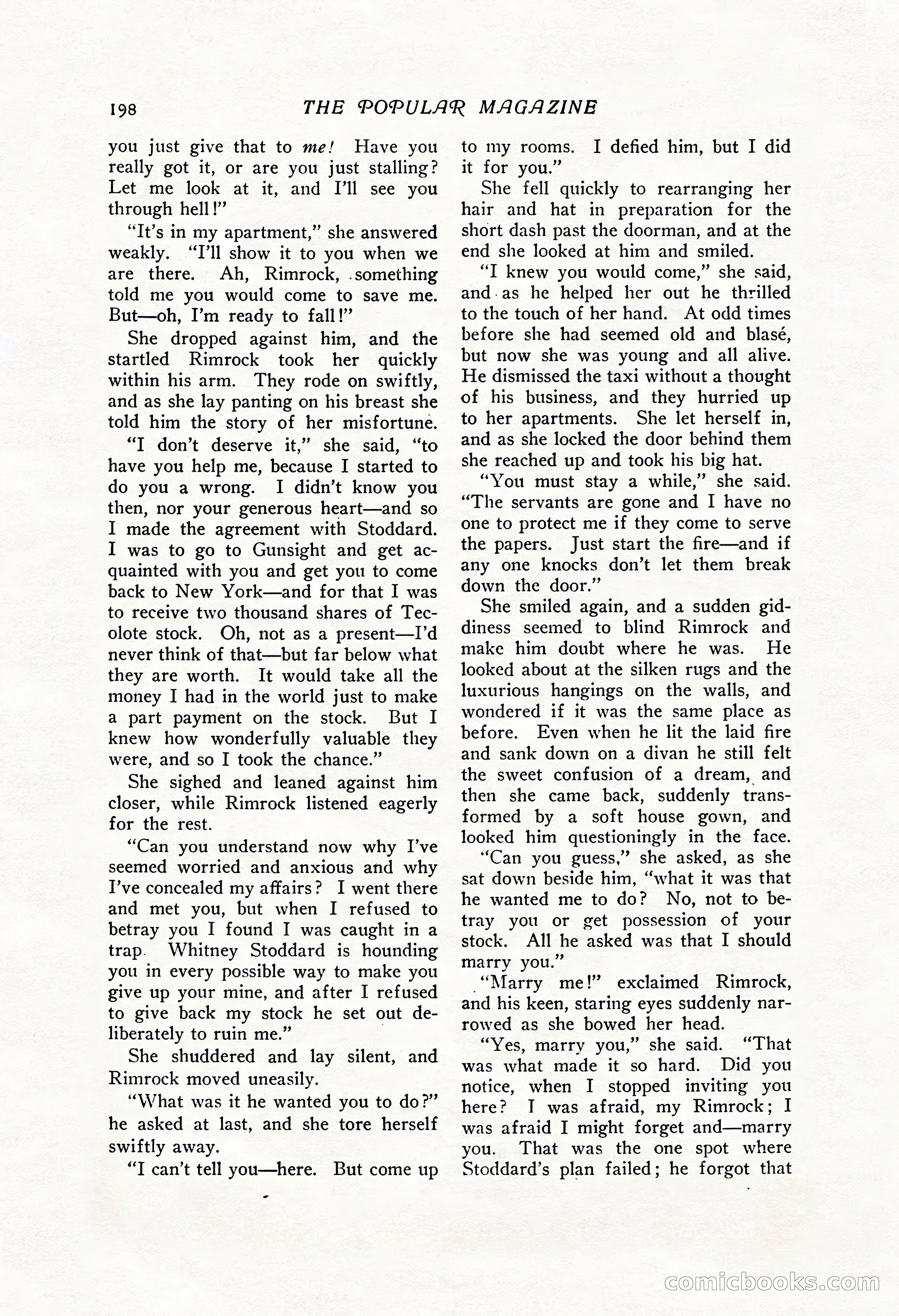 The Popular Magazine, Vol. 43, No. 1 — page 204 of 220