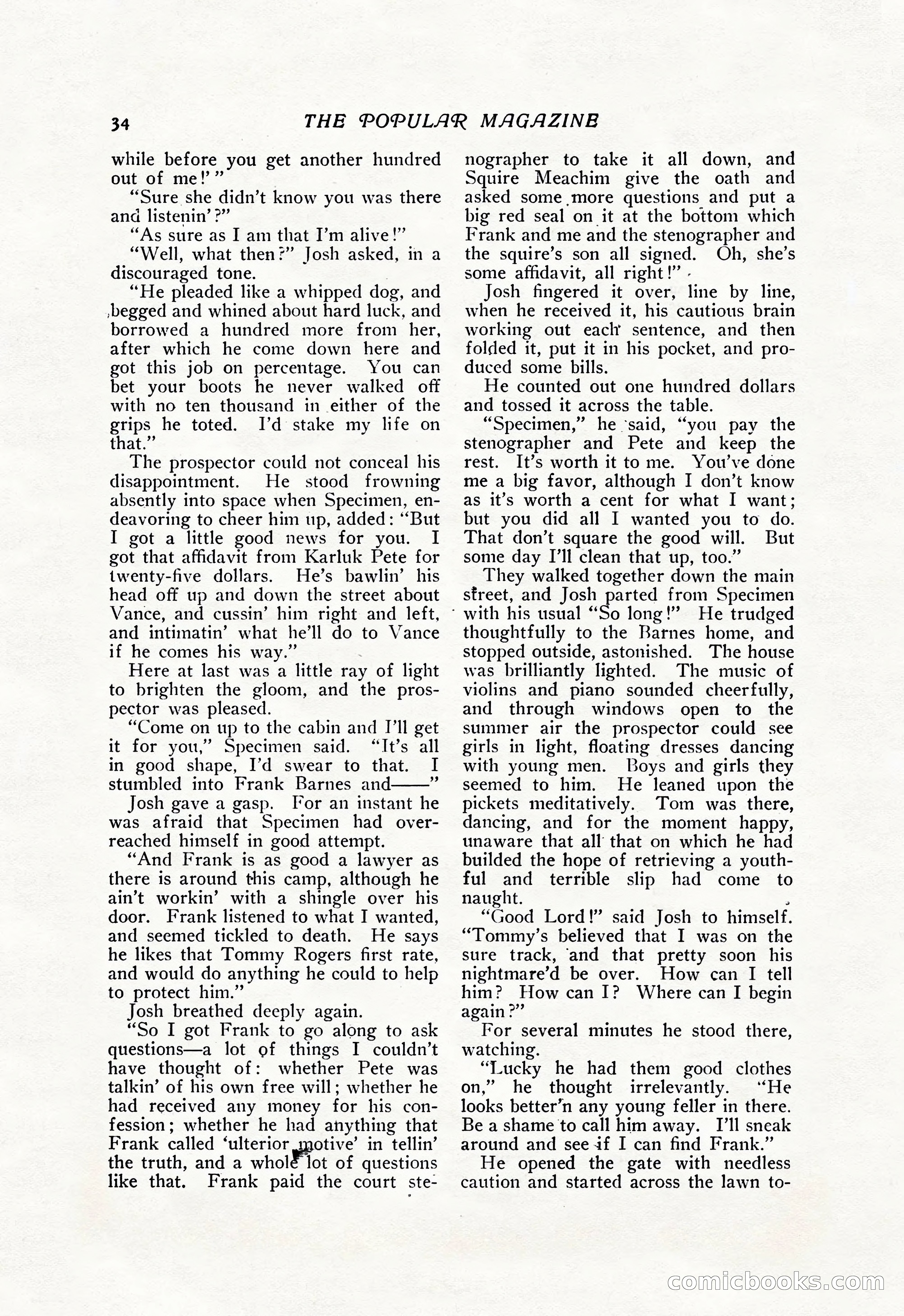 The Popular Magazine — page 40 of 240