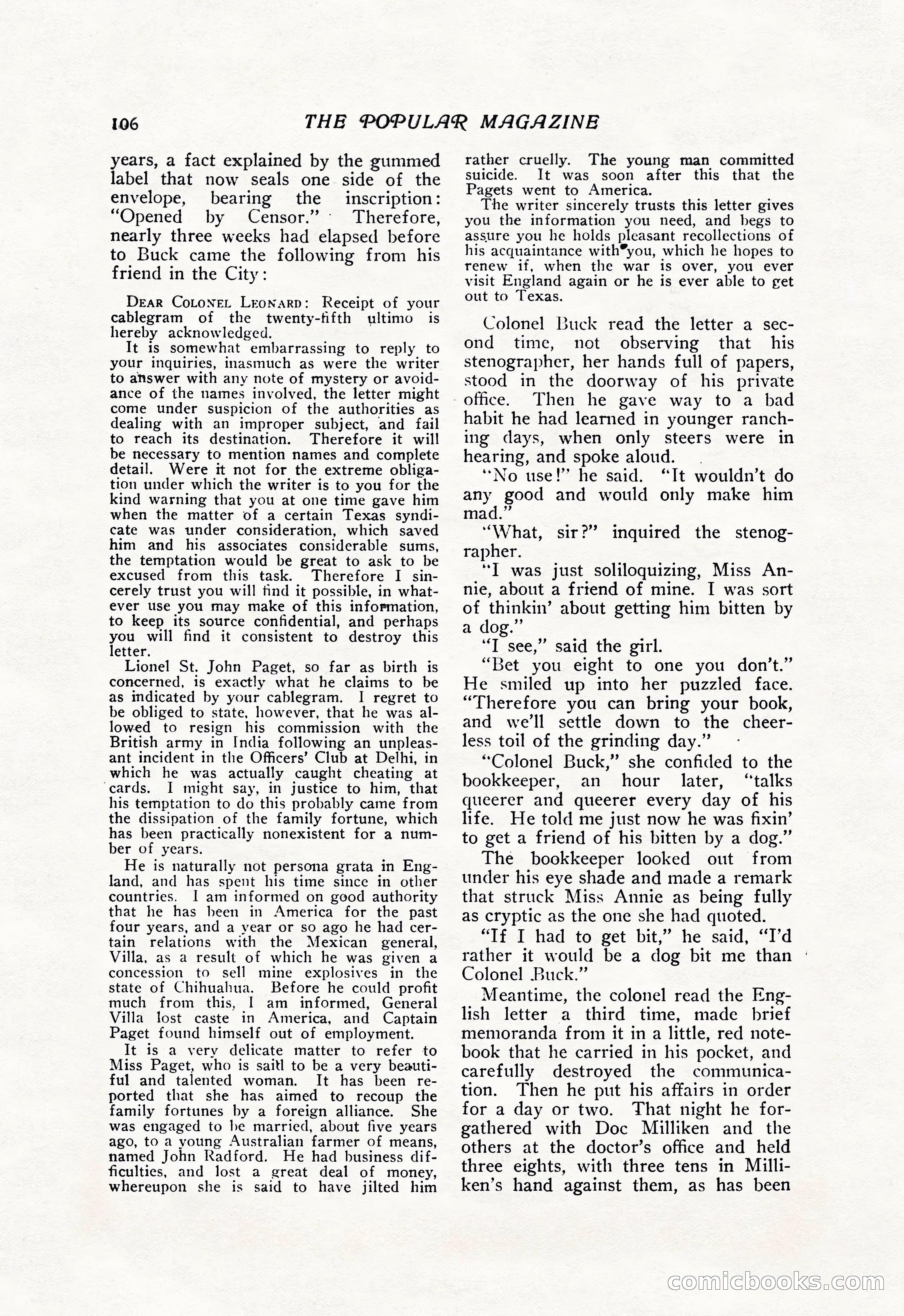 The Popular Magazine — page 112 of 240