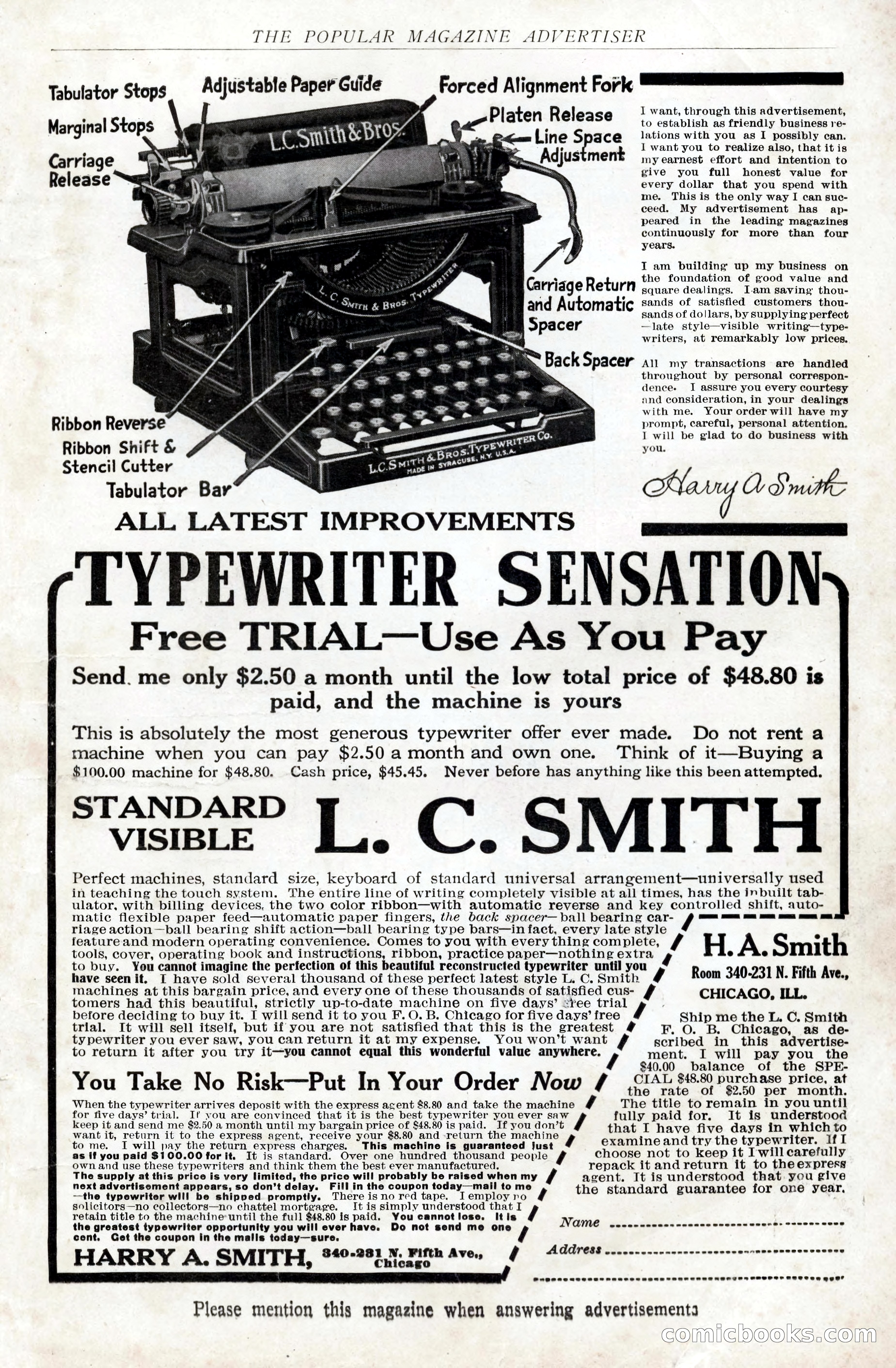 Popular Magazine, August 20, 1917 — page 4 of 231