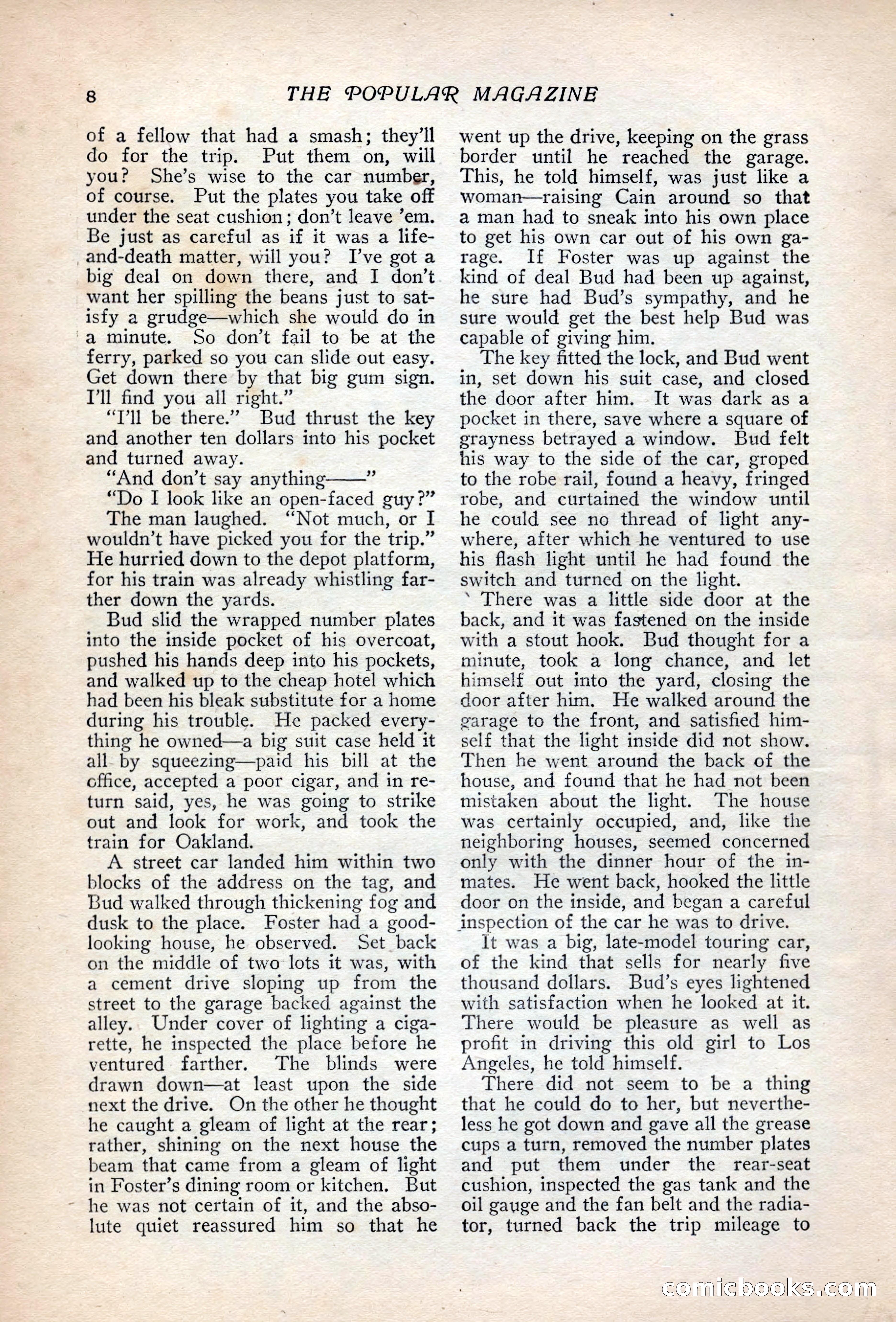Popular Magazine, August 20, 1917 — page 15 of 231