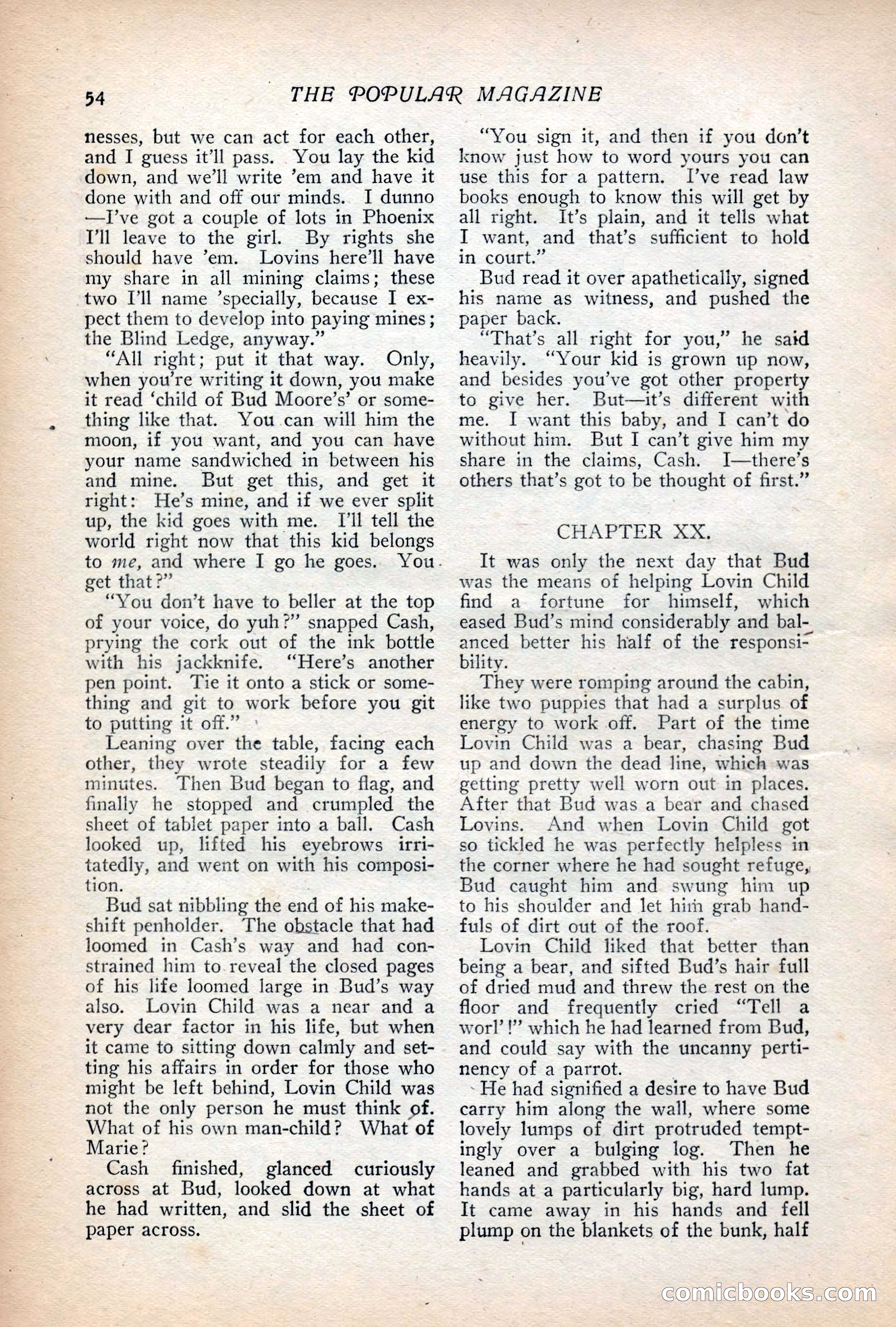 Popular Magazine, August 20, 1917 — page 61 of 231