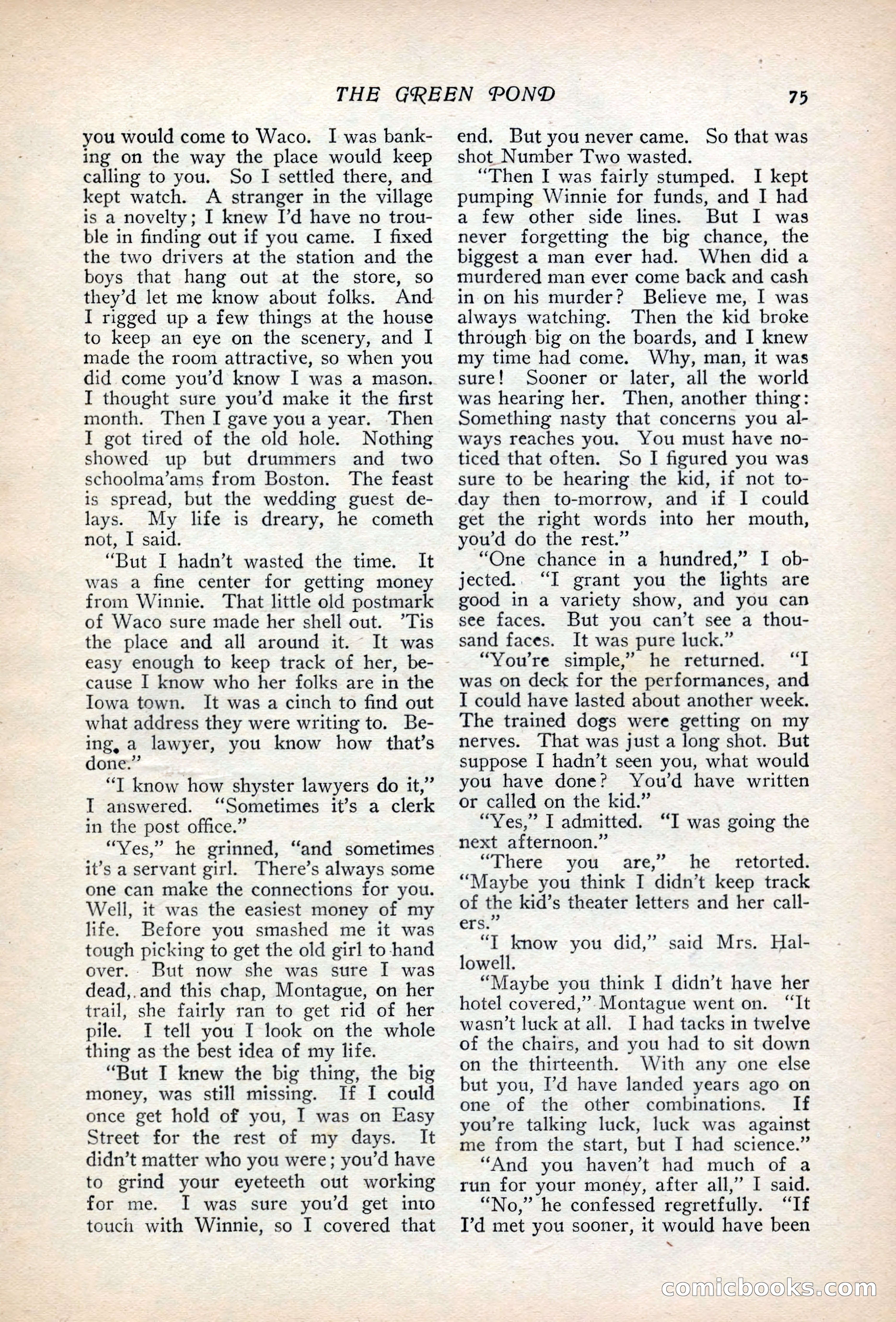 Popular Magazine, August 20, 1917 — page 82 of 231
