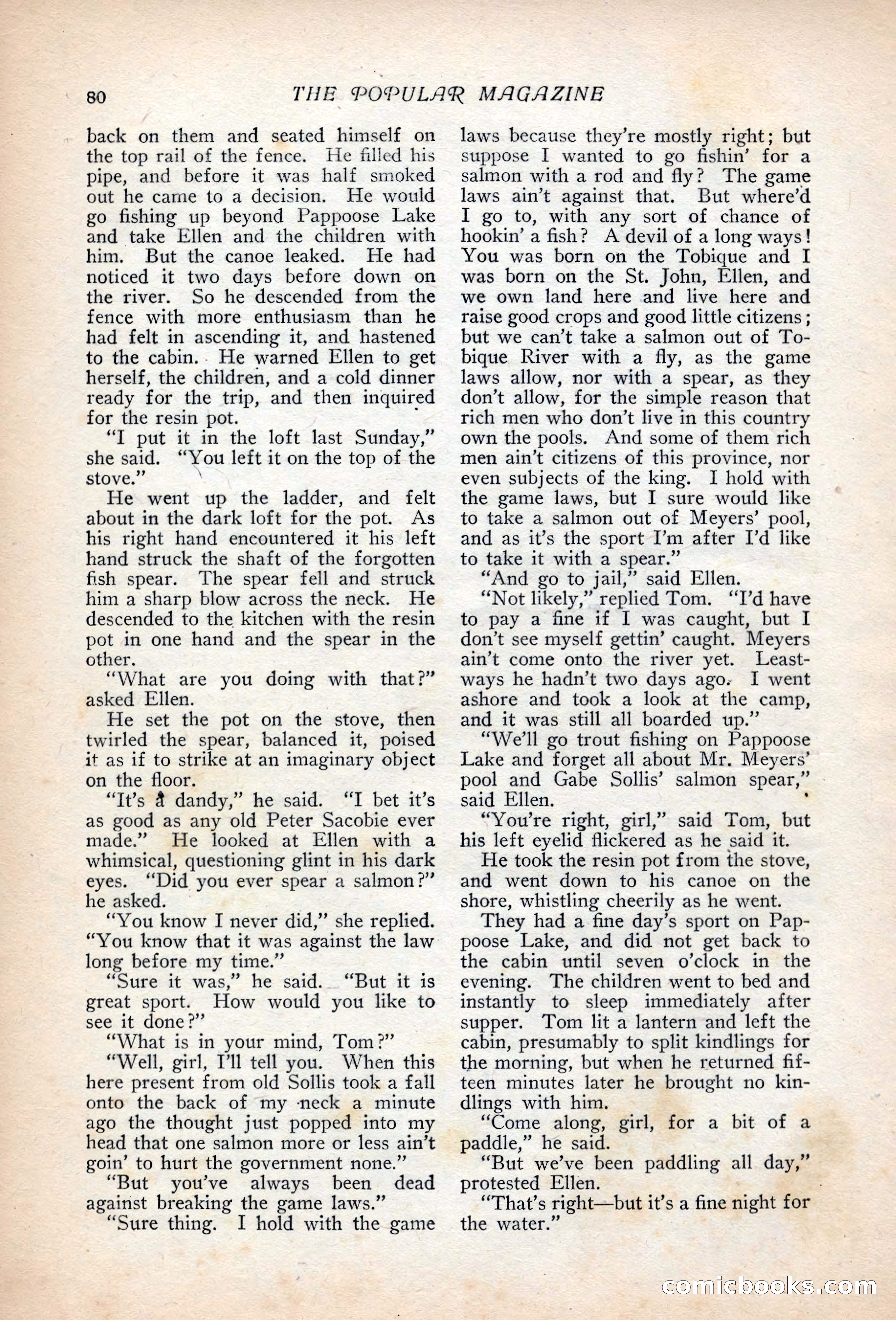 Popular Magazine, August 20, 1917 — page 87 of 231