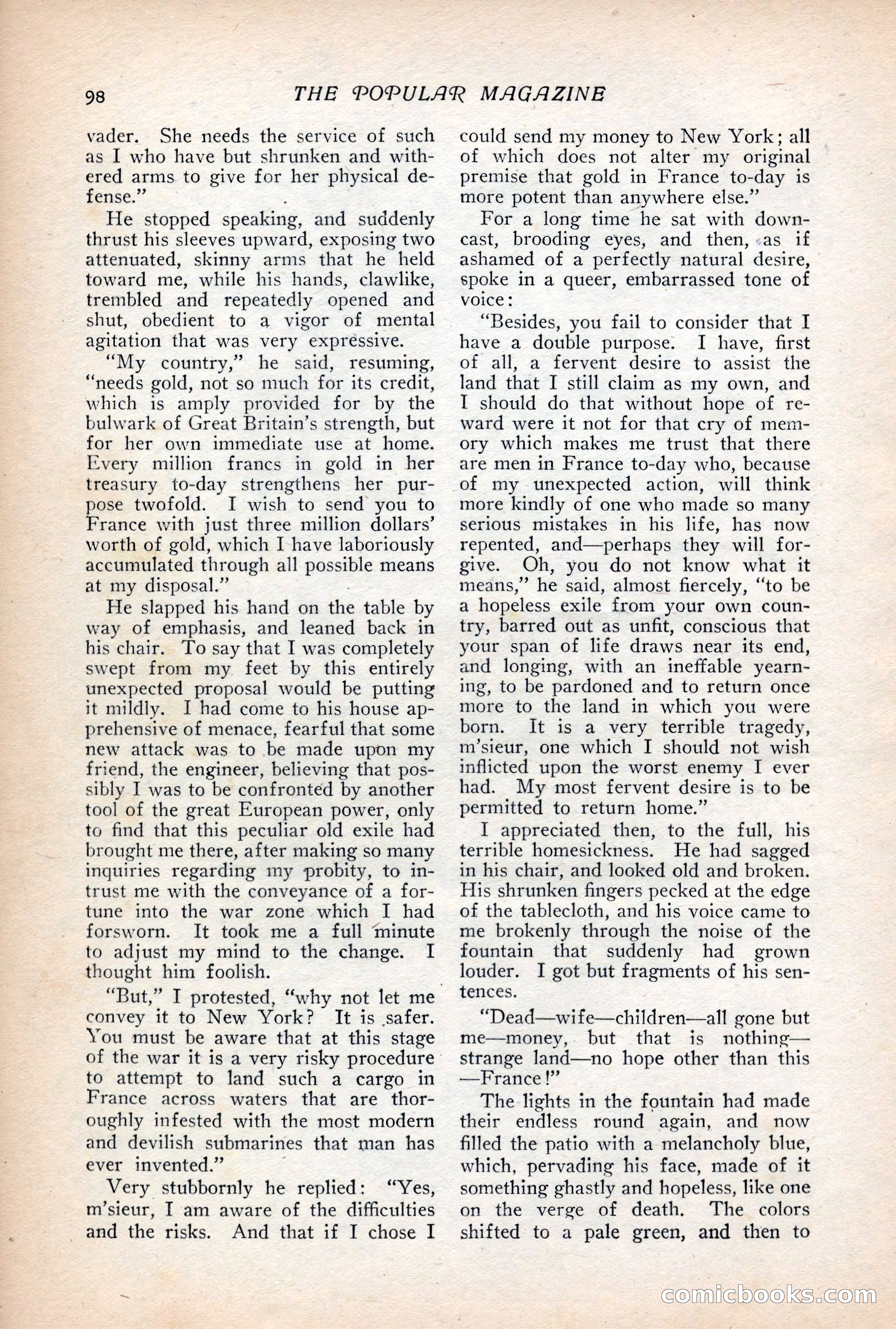 Popular Magazine, August 20, 1917 — page 105 of 231