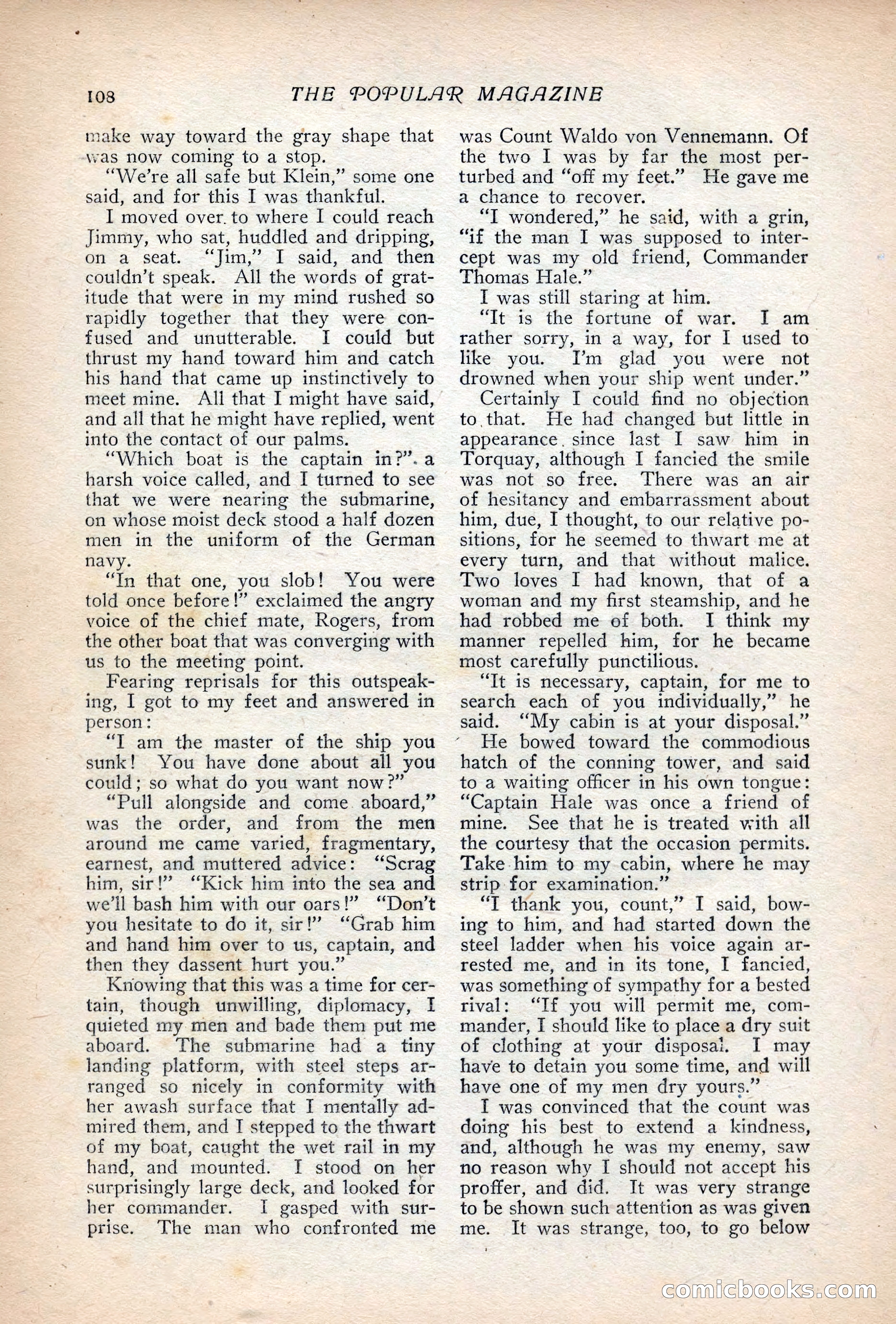 Popular Magazine, August 20, 1917 — page 115 of 231