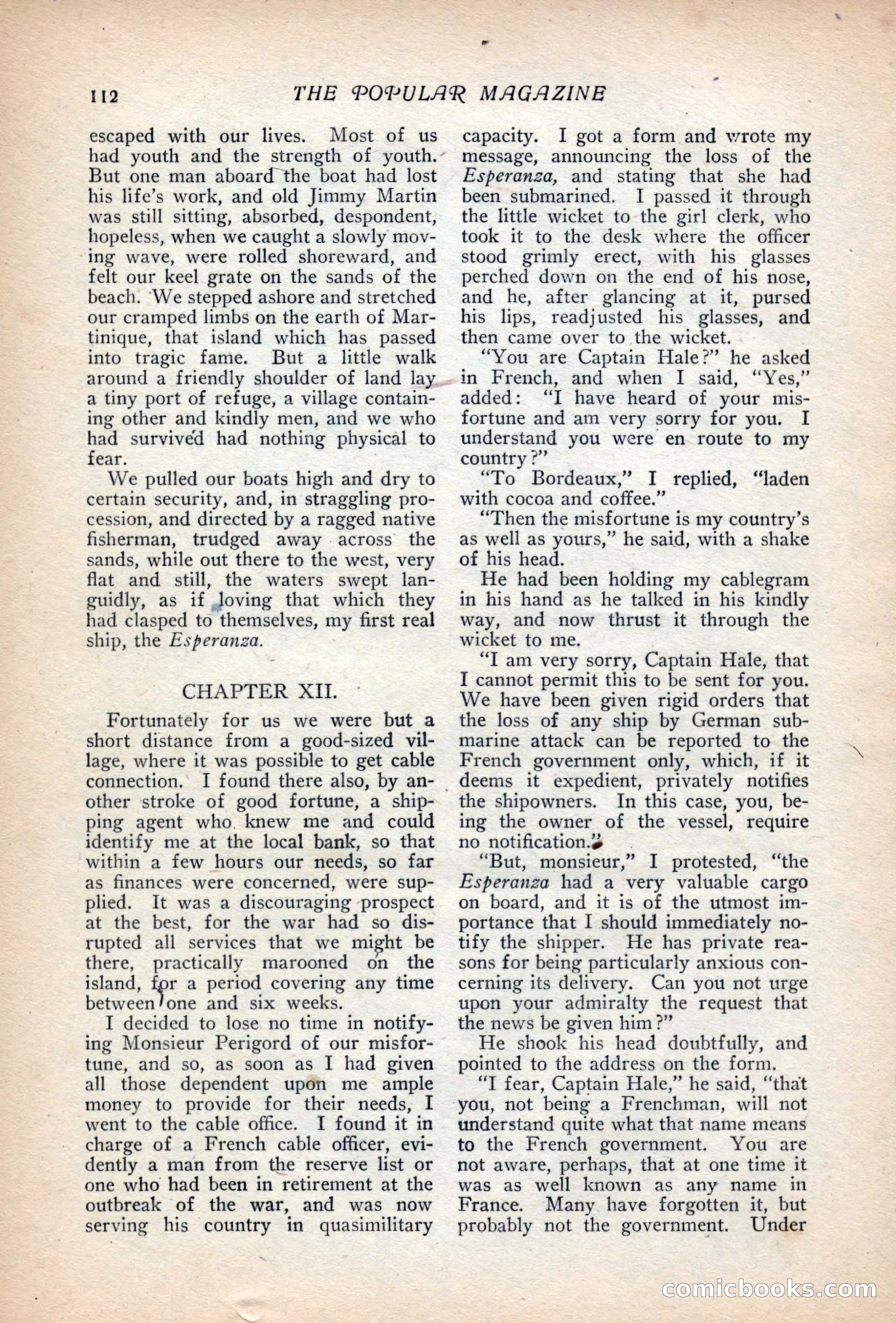 Popular Magazine, August 20, 1917 — page 119 of 231