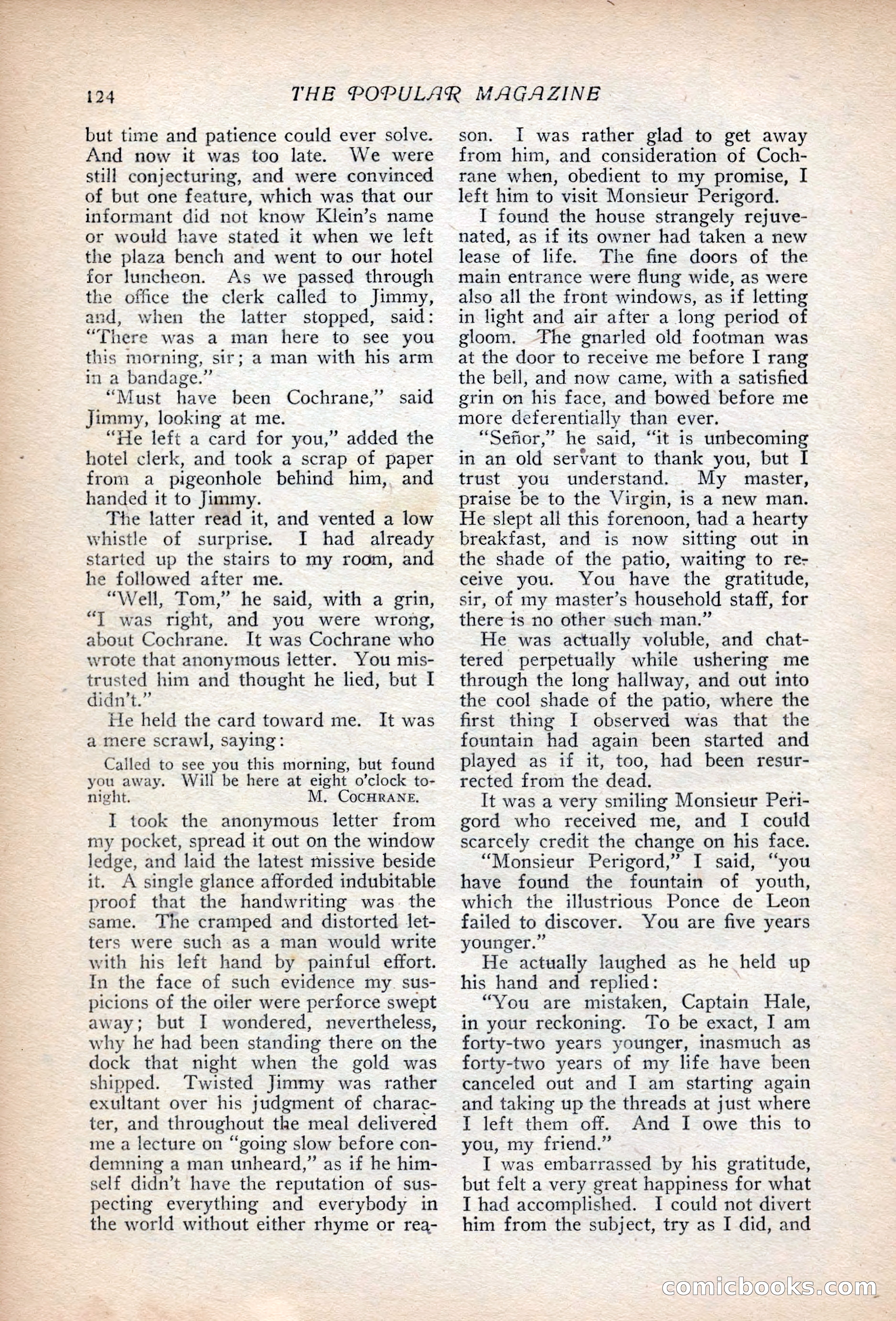 Popular Magazine, August 20, 1917 — page 131 of 231