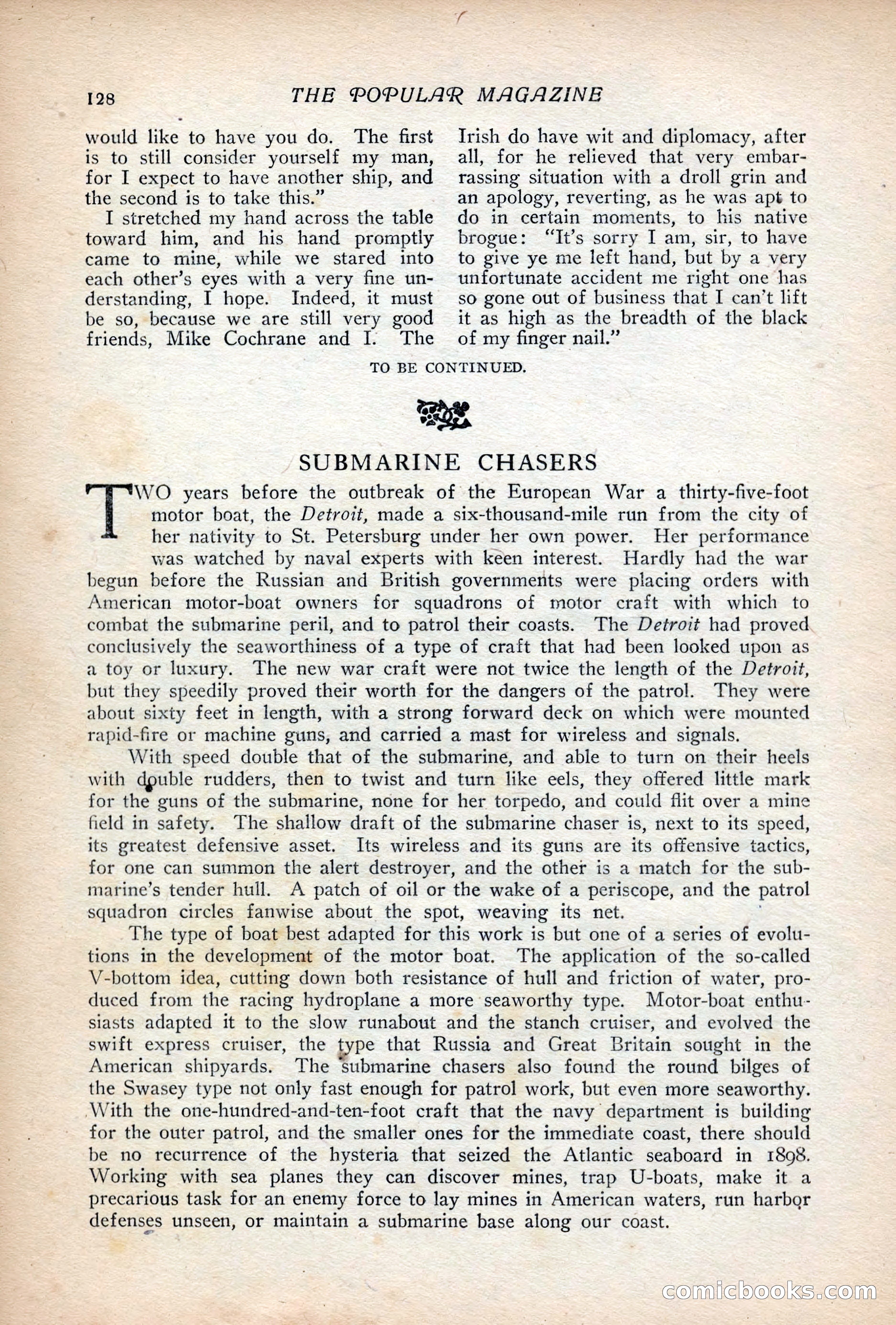 Popular Magazine, August 20, 1917 — page 135 of 231