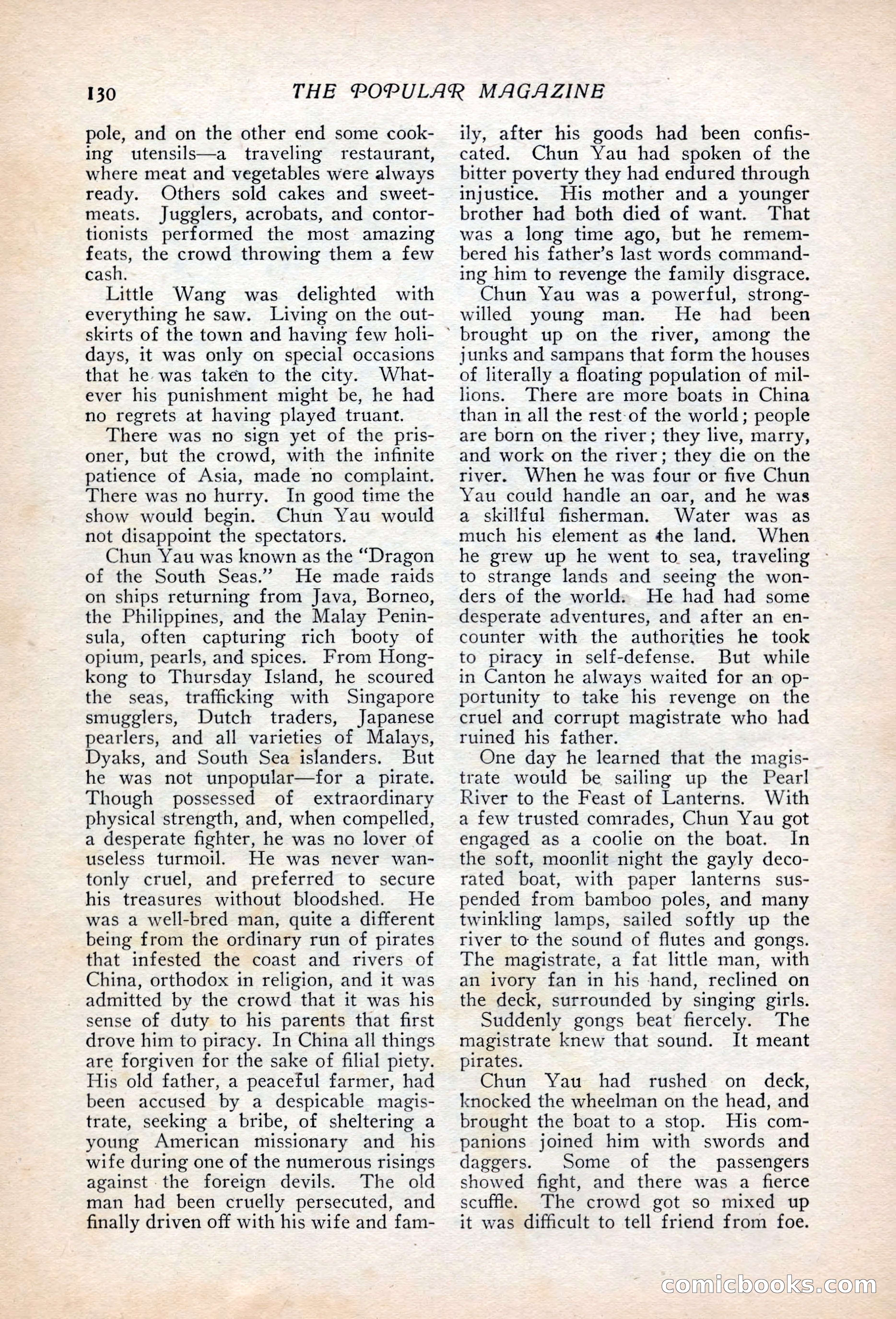 Popular Magazine, August 20, 1917 — page 137 of 231