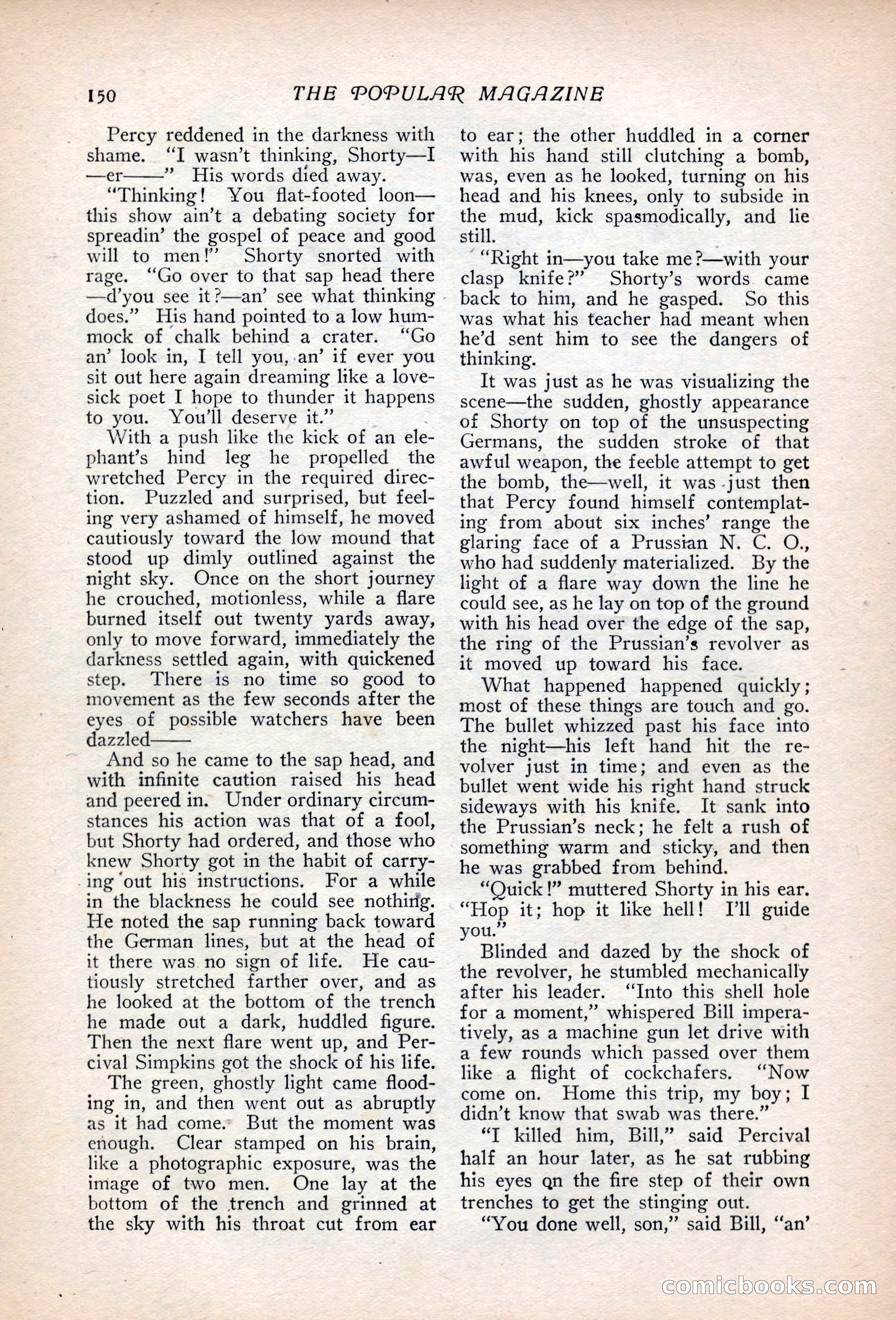 Popular Magazine, August 20, 1917 — page 157 of 231