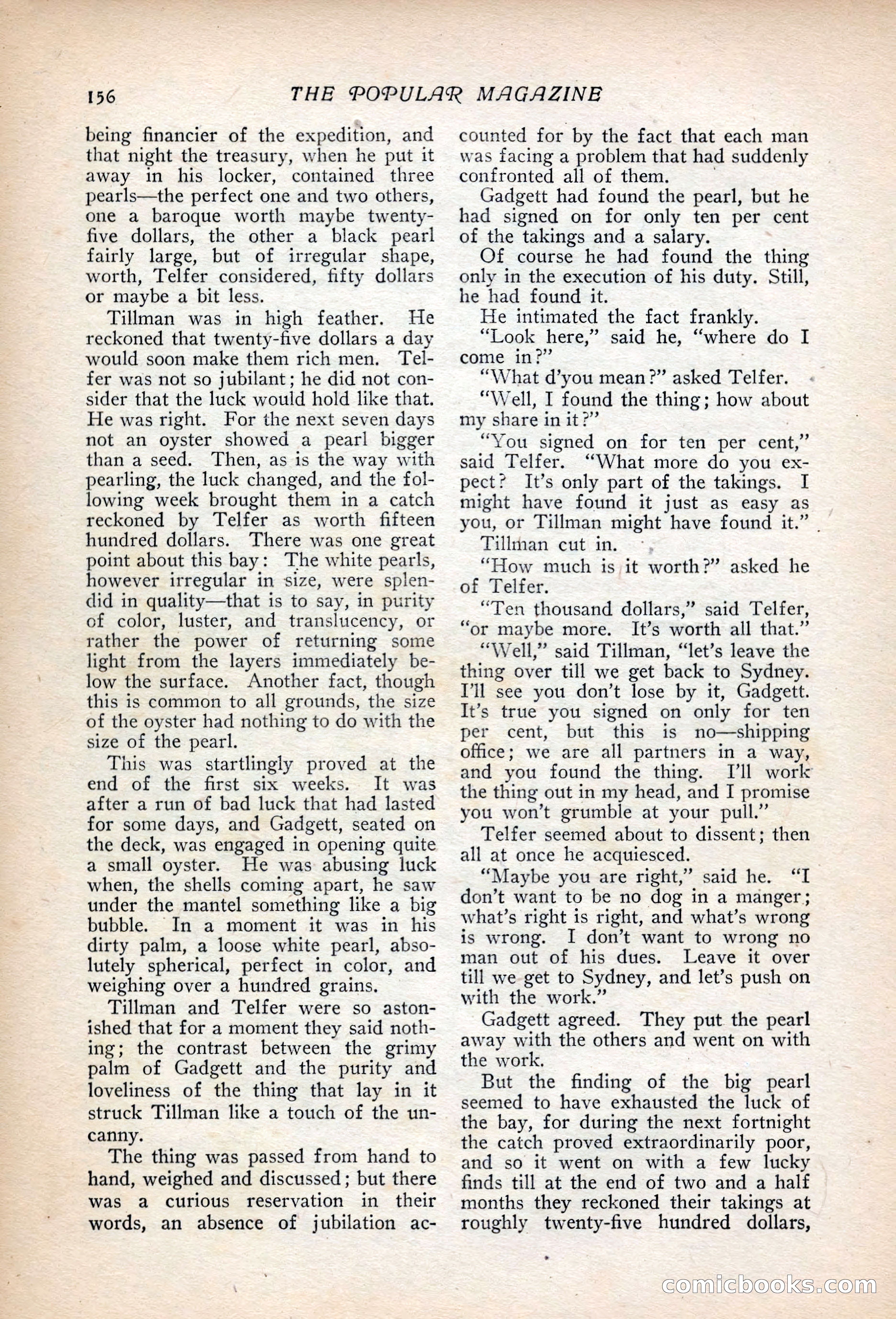 Popular Magazine, August 20, 1917 — page 163 of 231