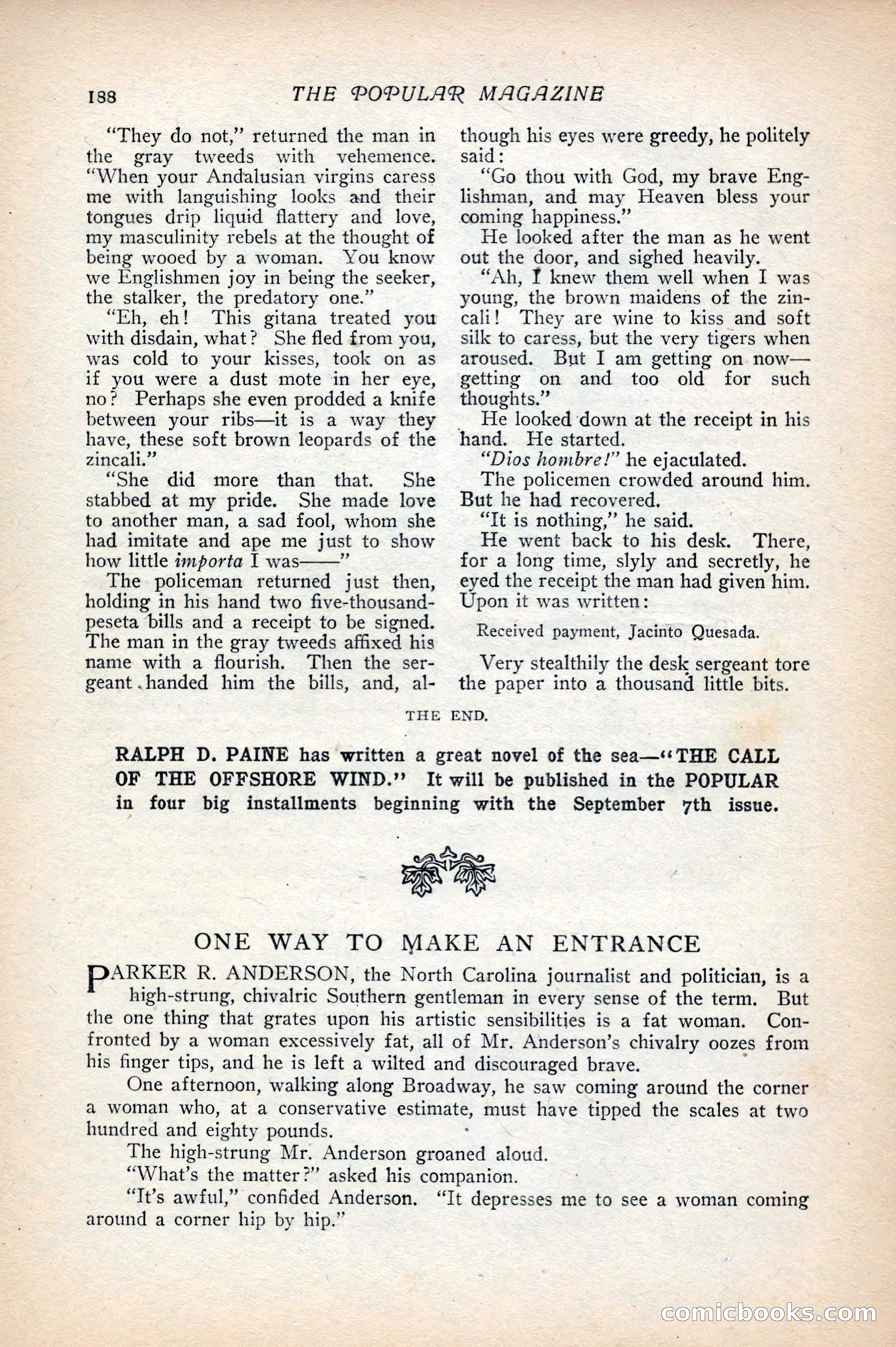 Popular Magazine, August 20, 1917 — page 195 of 231