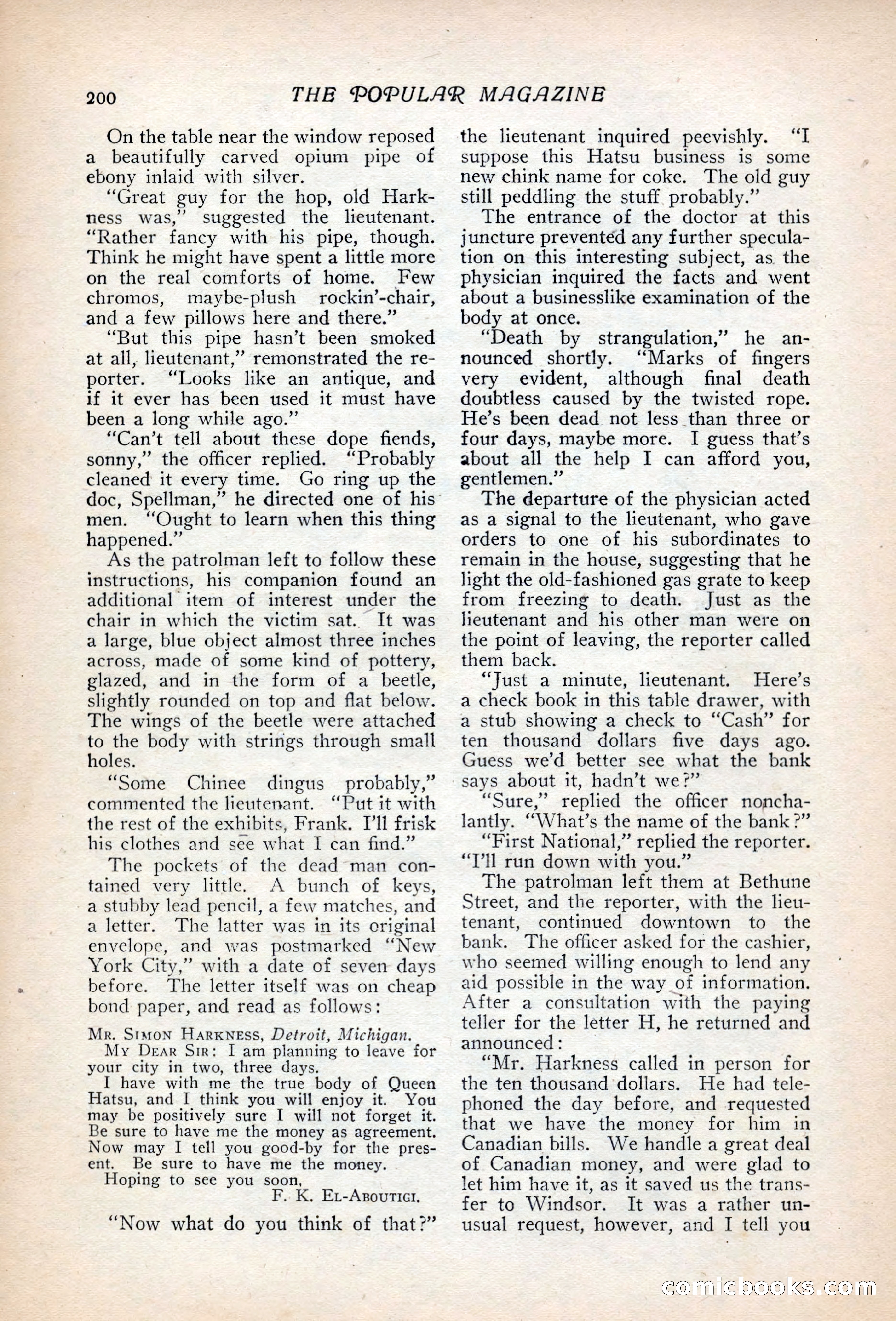 Popular Magazine, August 20, 1917 — page 207 of 231