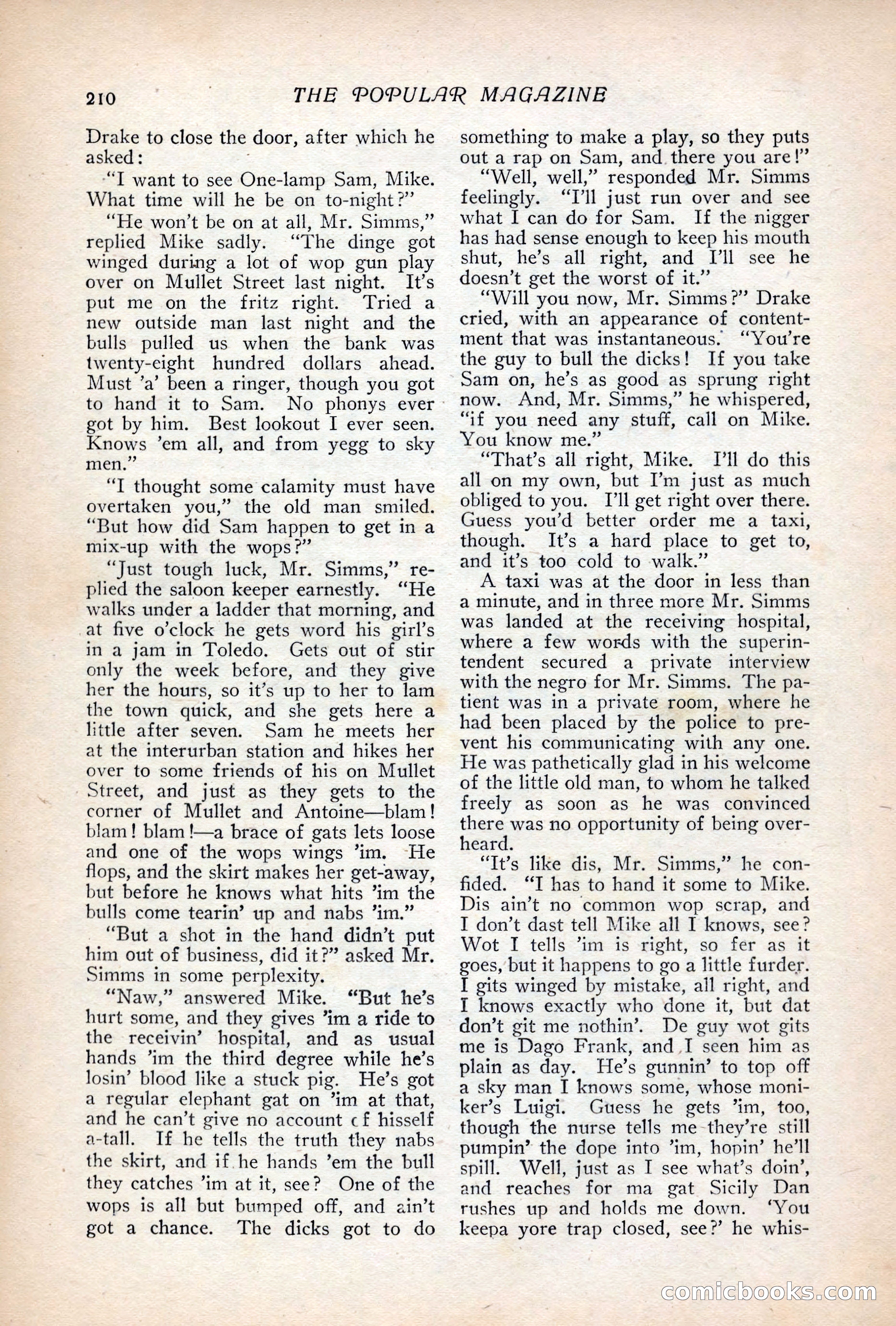 Popular Magazine, August 20, 1917 — page 217 of 231