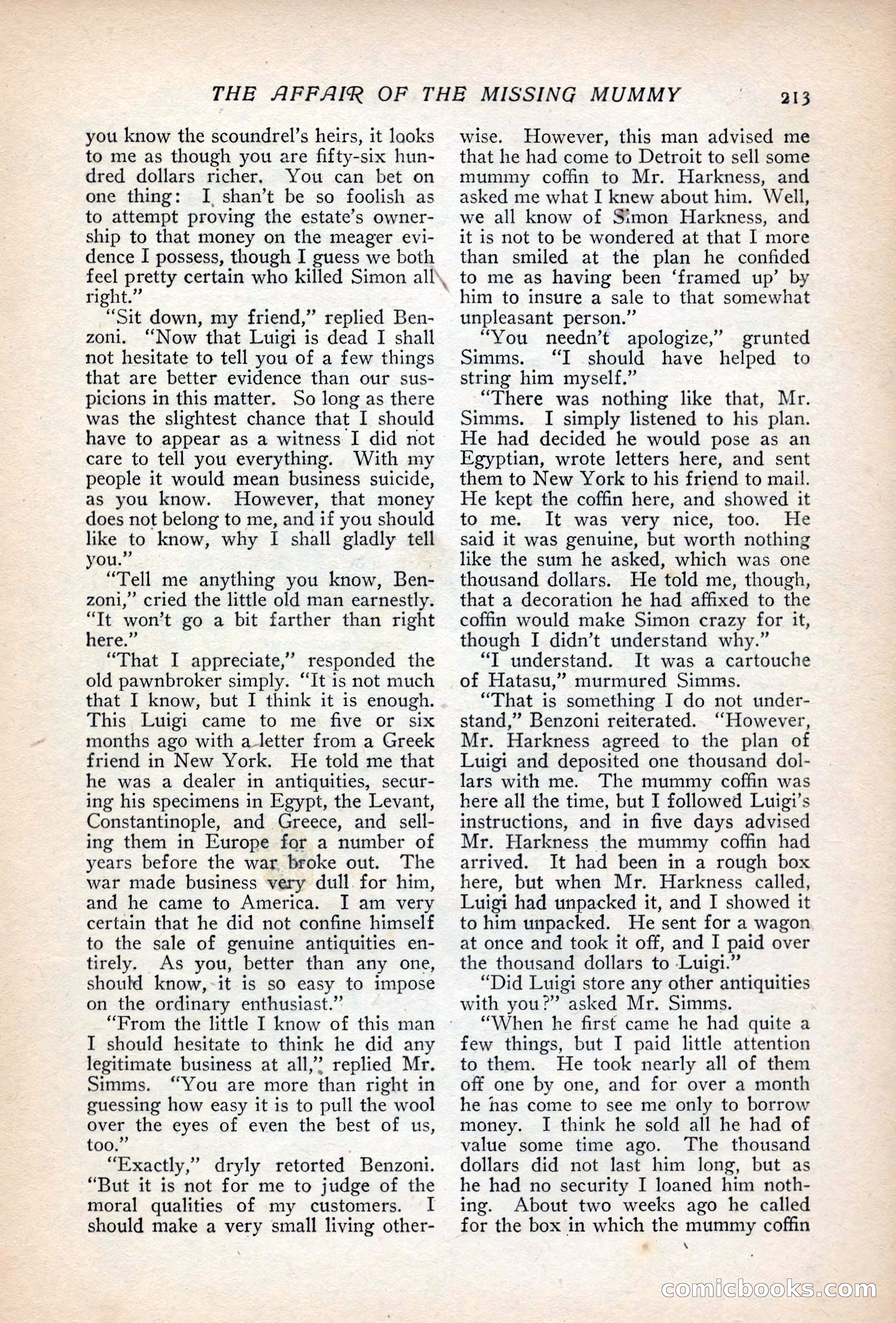 Popular Magazine, August 20, 1917 — page 220 of 231