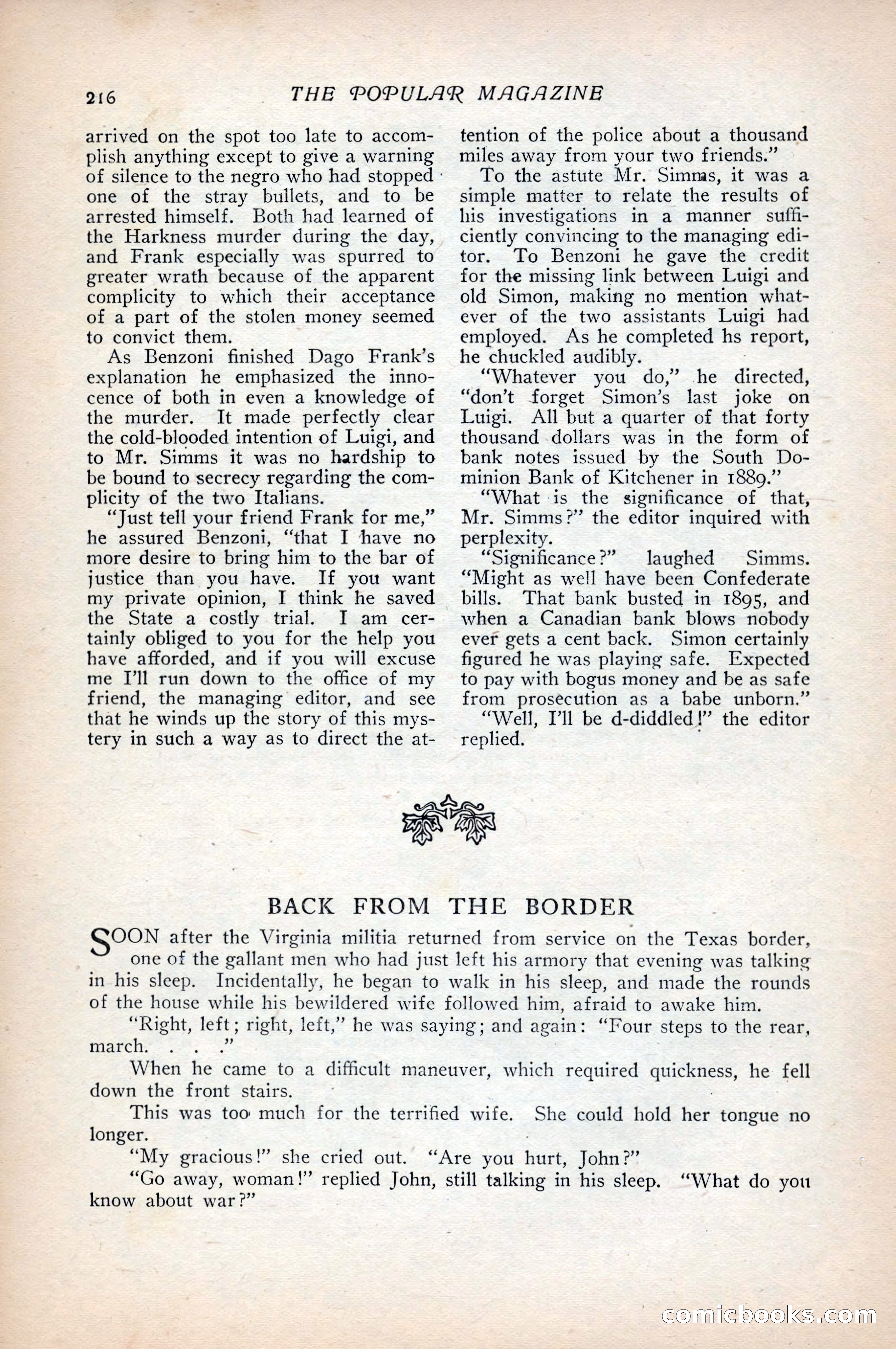Popular Magazine, August 20, 1917 — page 223 of 231
