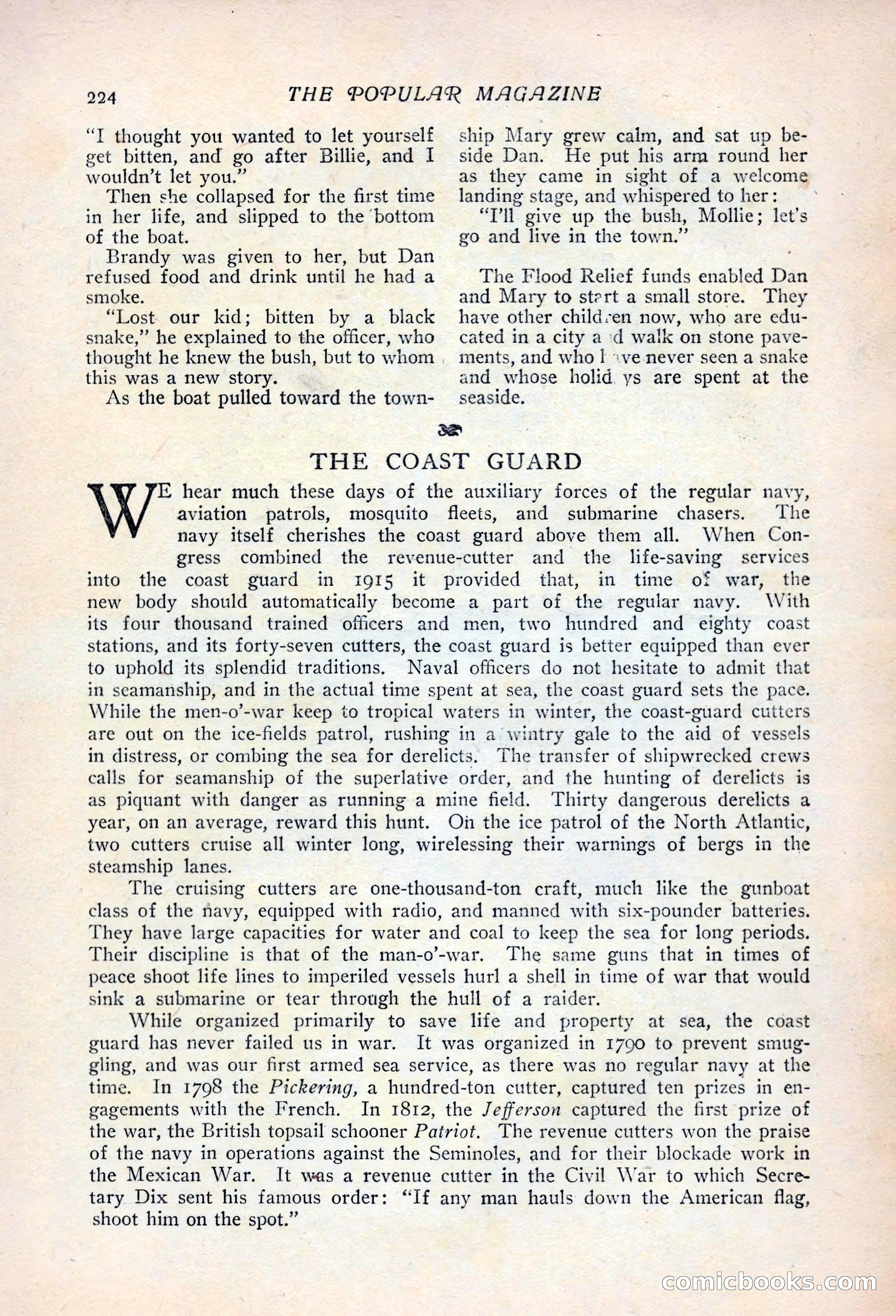 Popular Magazine, August 20, 1917 — page 231 of 231