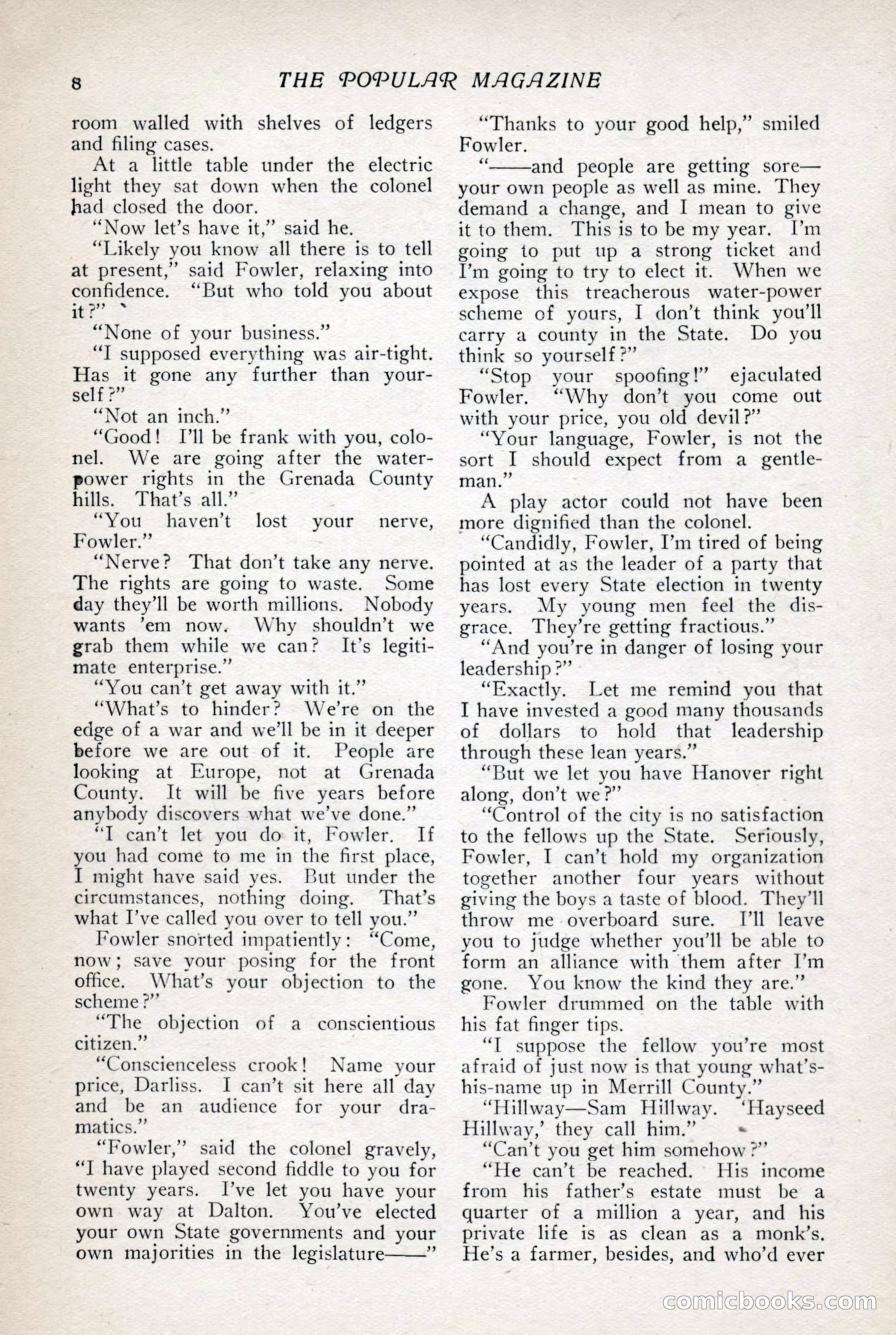 The Popular Magazine, July 7, 1918 — page 14 of 234