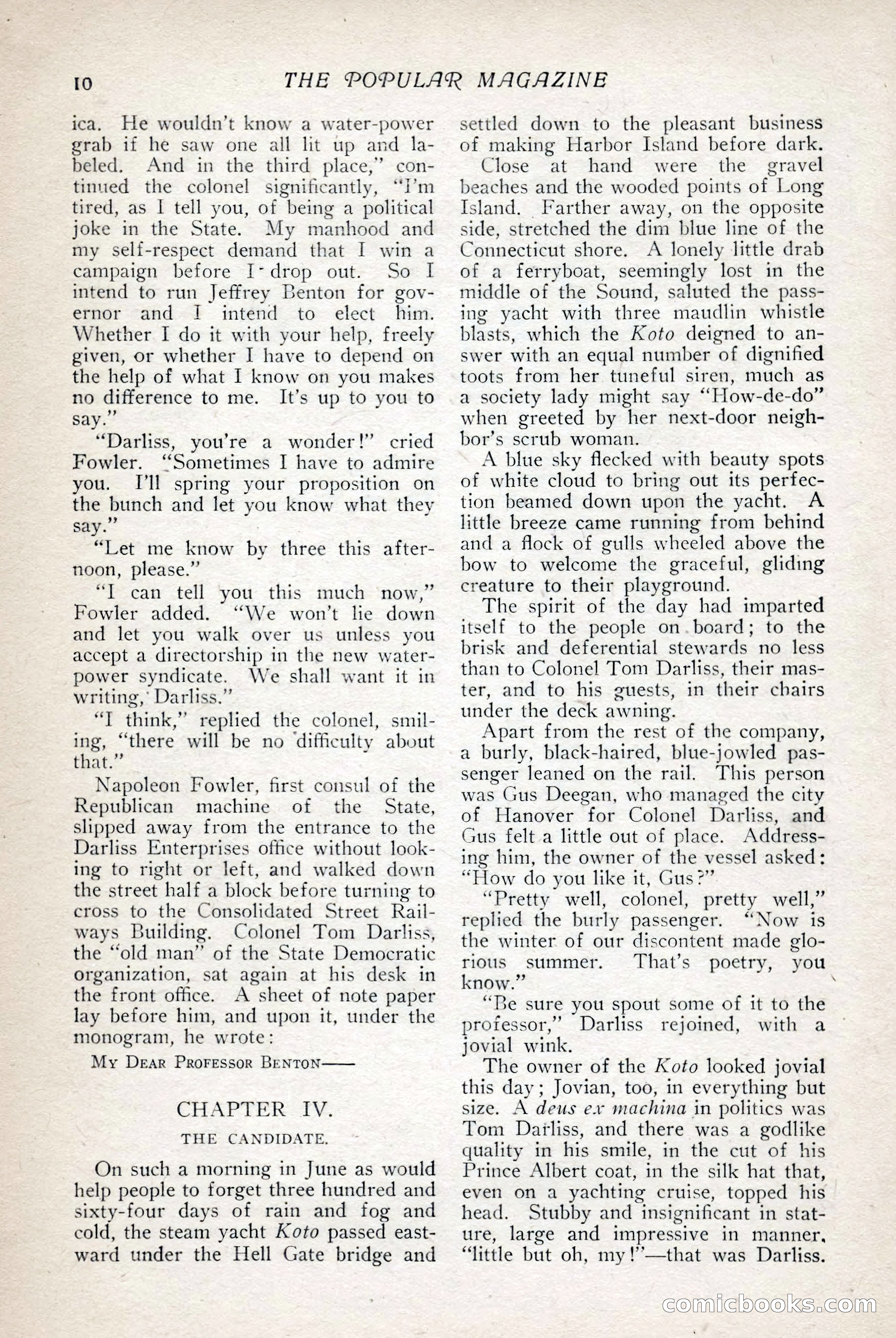 The Popular Magazine, July 7, 1918 — page 16 of 234