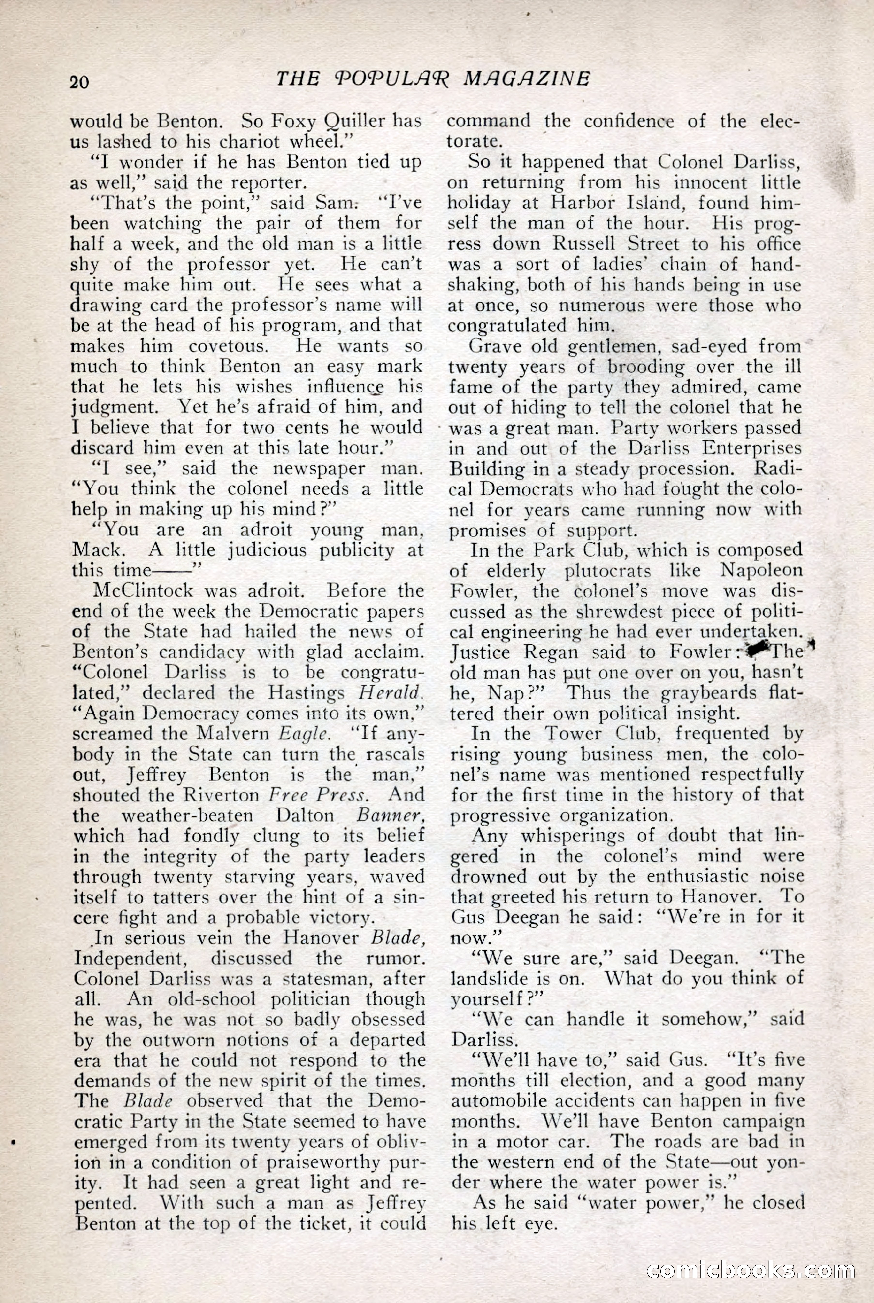 The Popular Magazine, July 7, 1918 — page 26 of 234