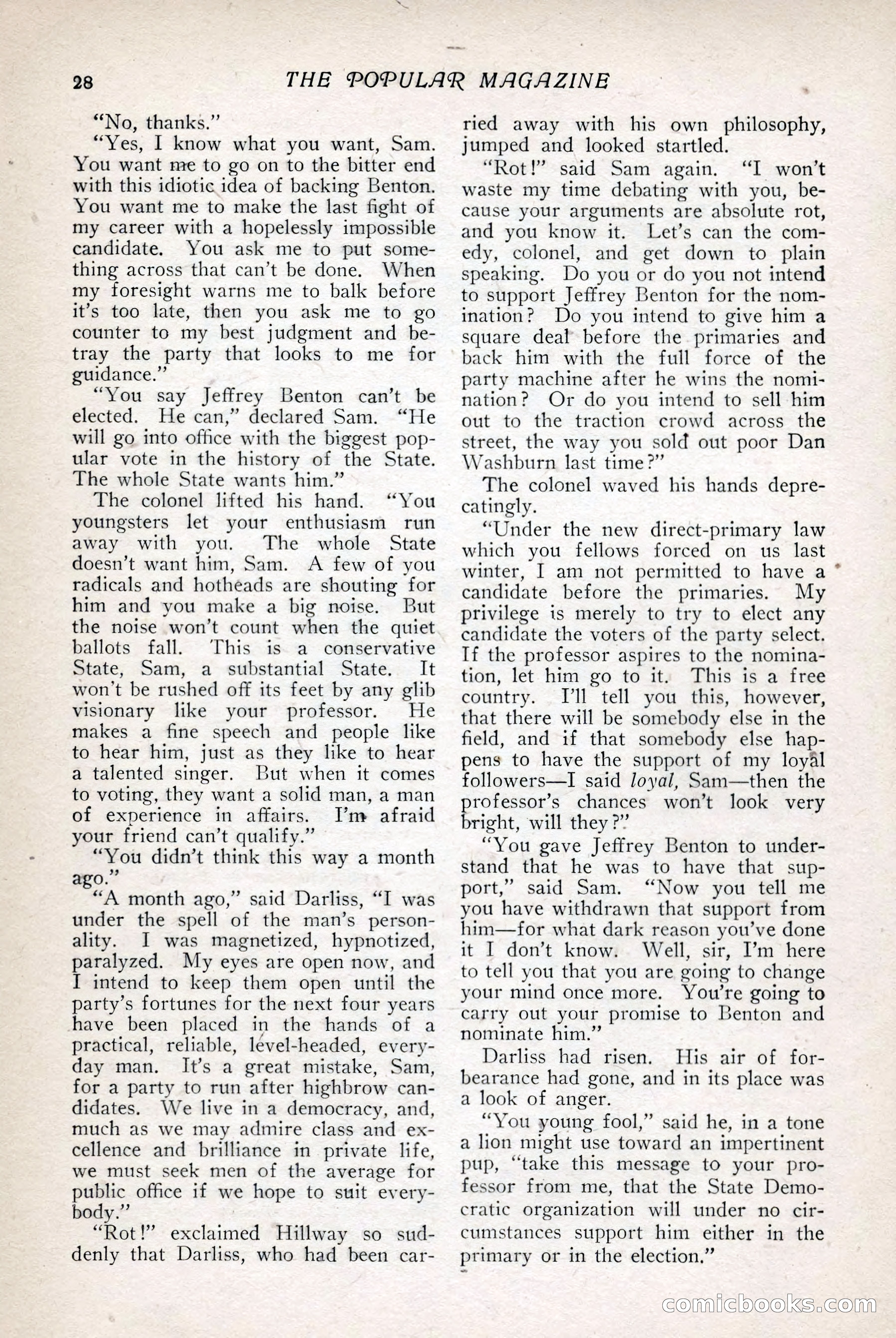 The Popular Magazine, July 7, 1918 — page 34 of 234