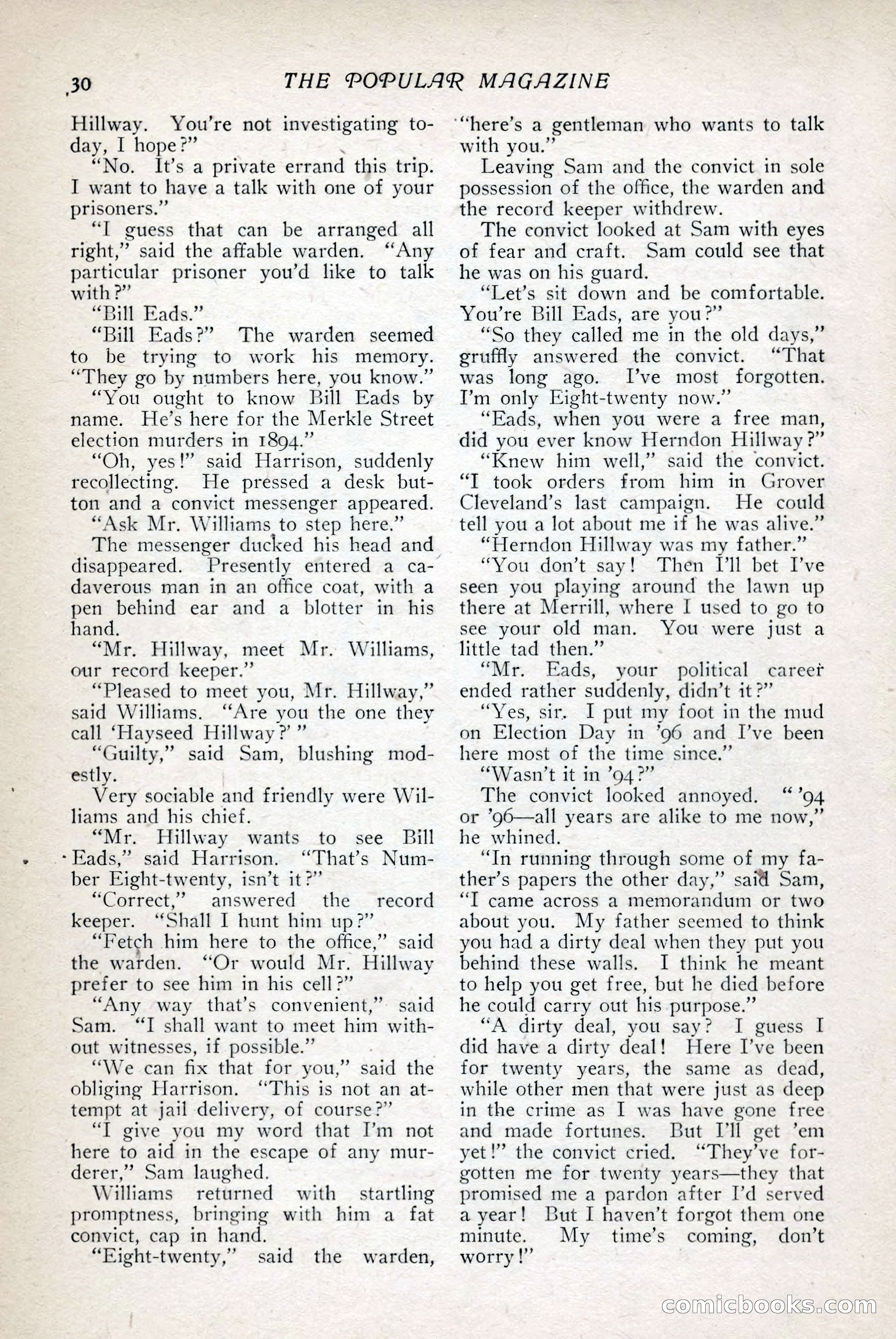 The Popular Magazine, July 7, 1918 — page 36 of 234