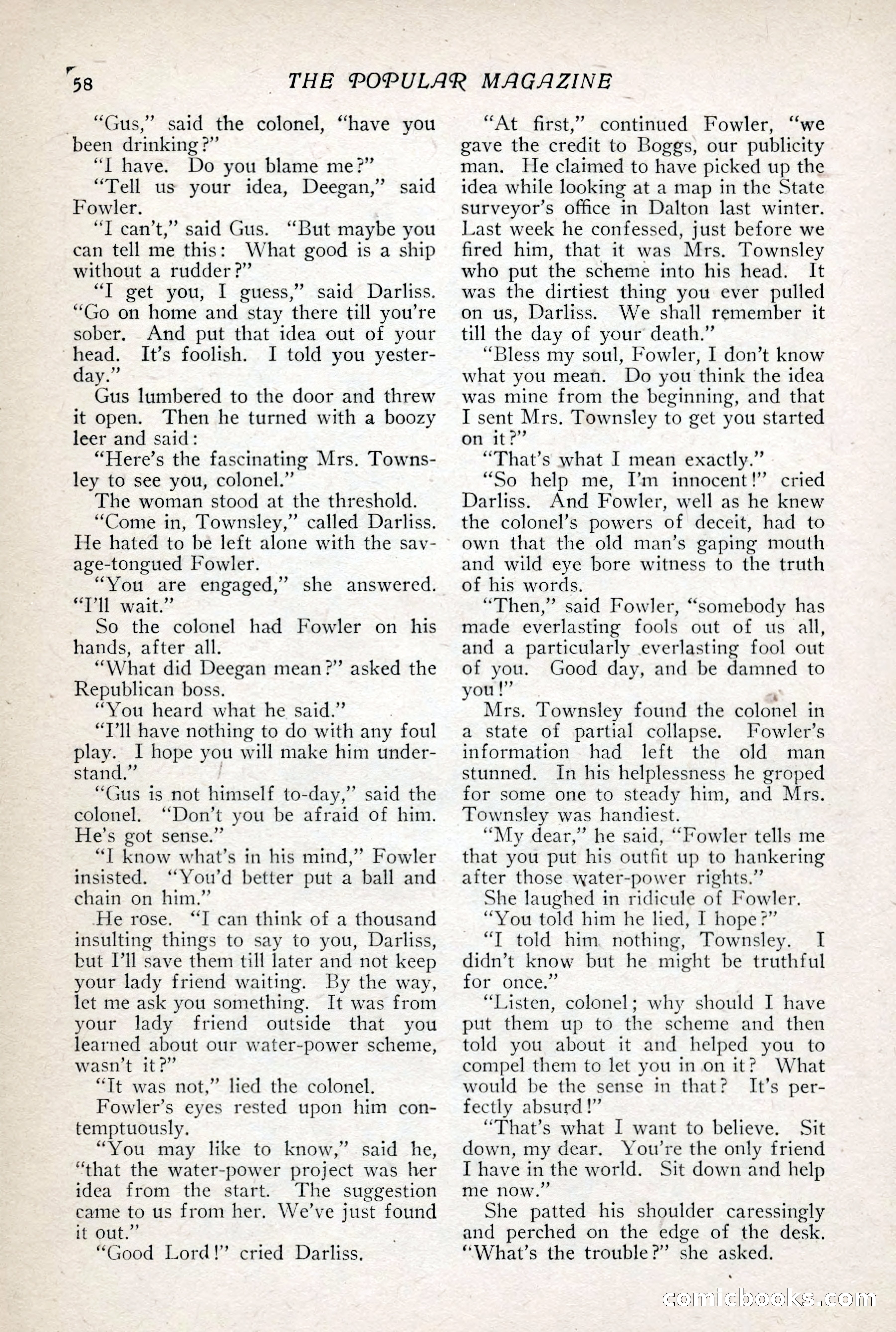 The Popular Magazine, July 7, 1918 — page 64 of 234