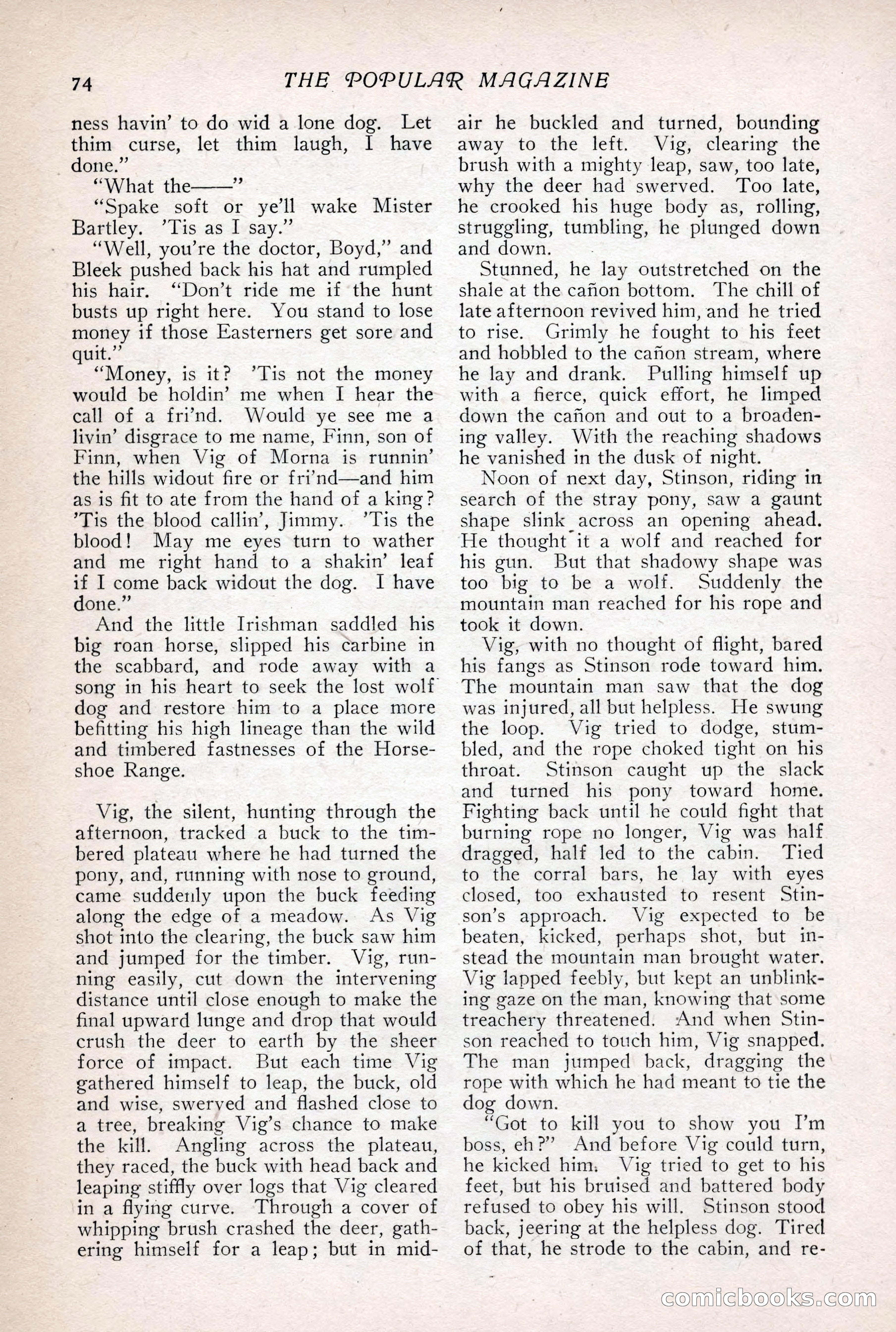 The Popular Magazine, July 7, 1918 — page 80 of 234