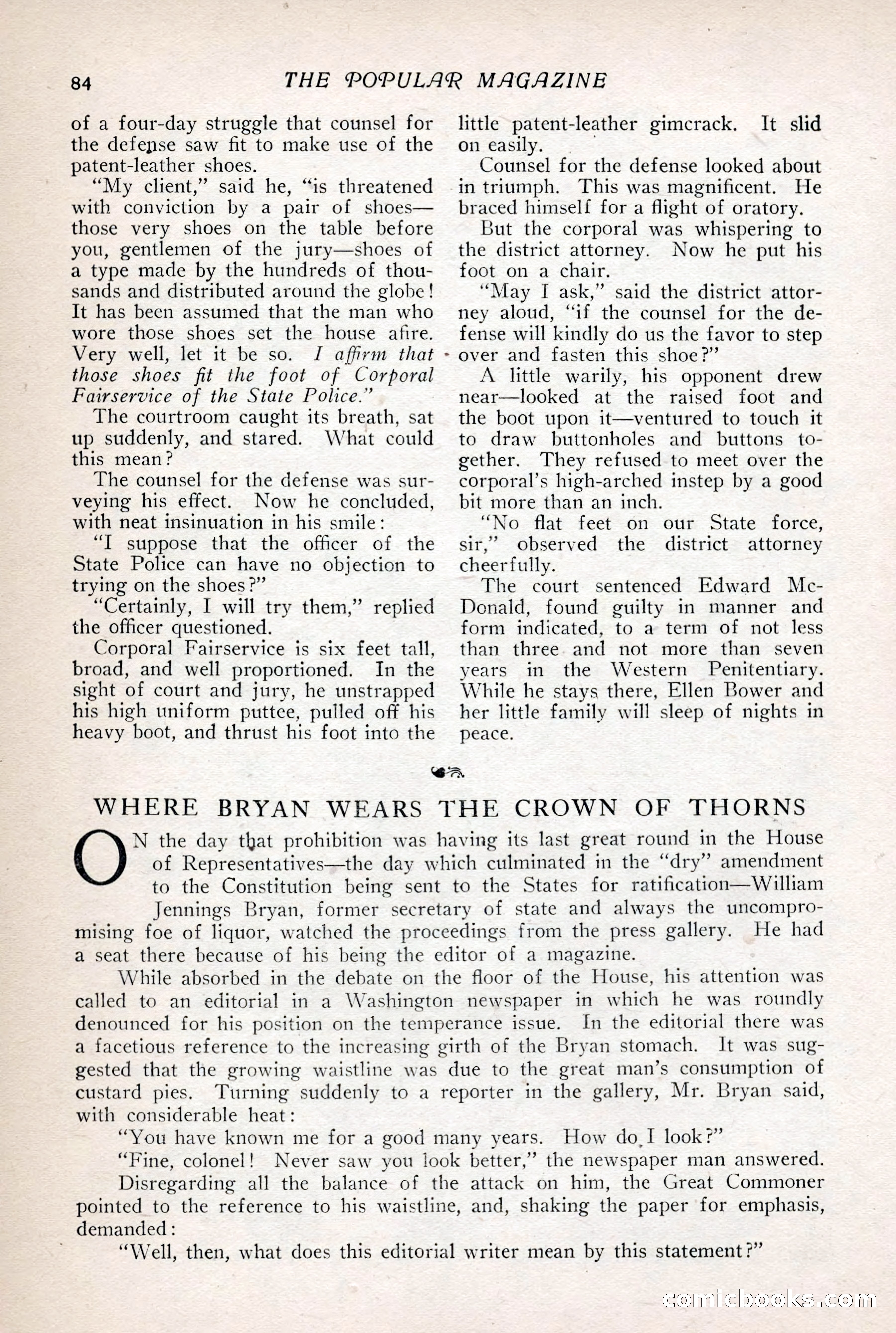 The Popular Magazine, July 7, 1918 — page 90 of 234