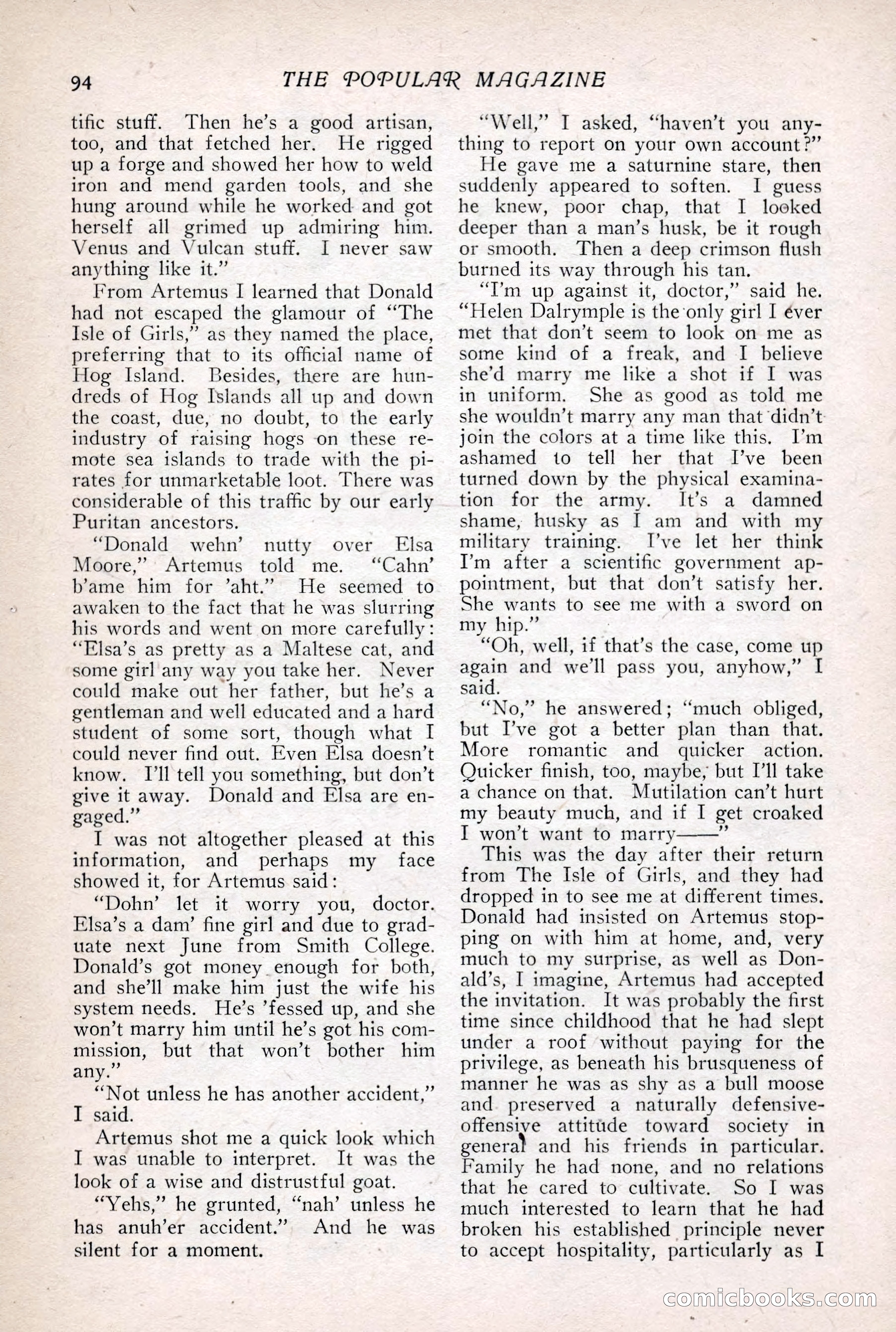 The Popular Magazine, July 7, 1918 — page 100 of 234