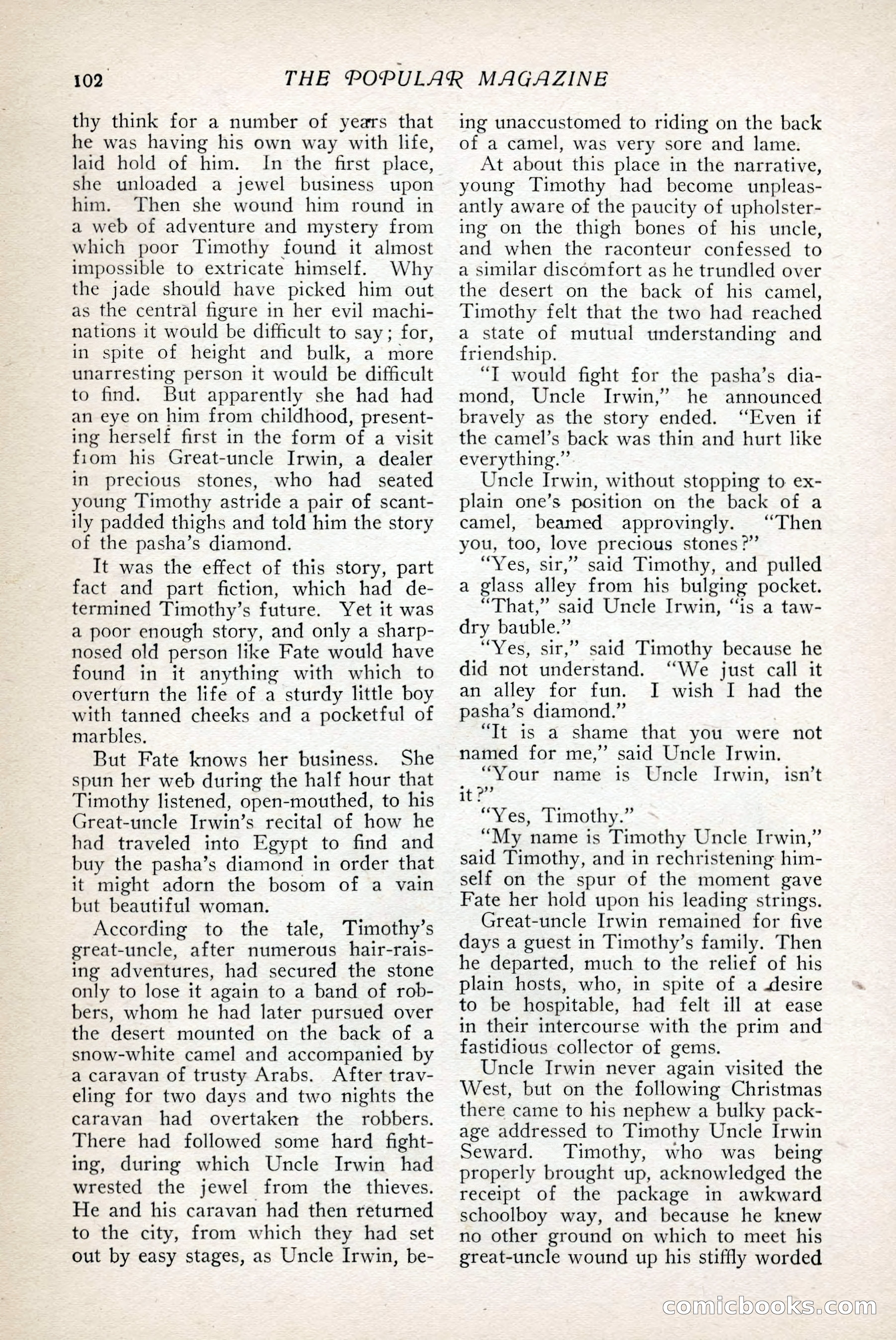 The Popular Magazine, July 7, 1918 — page 108 of 234