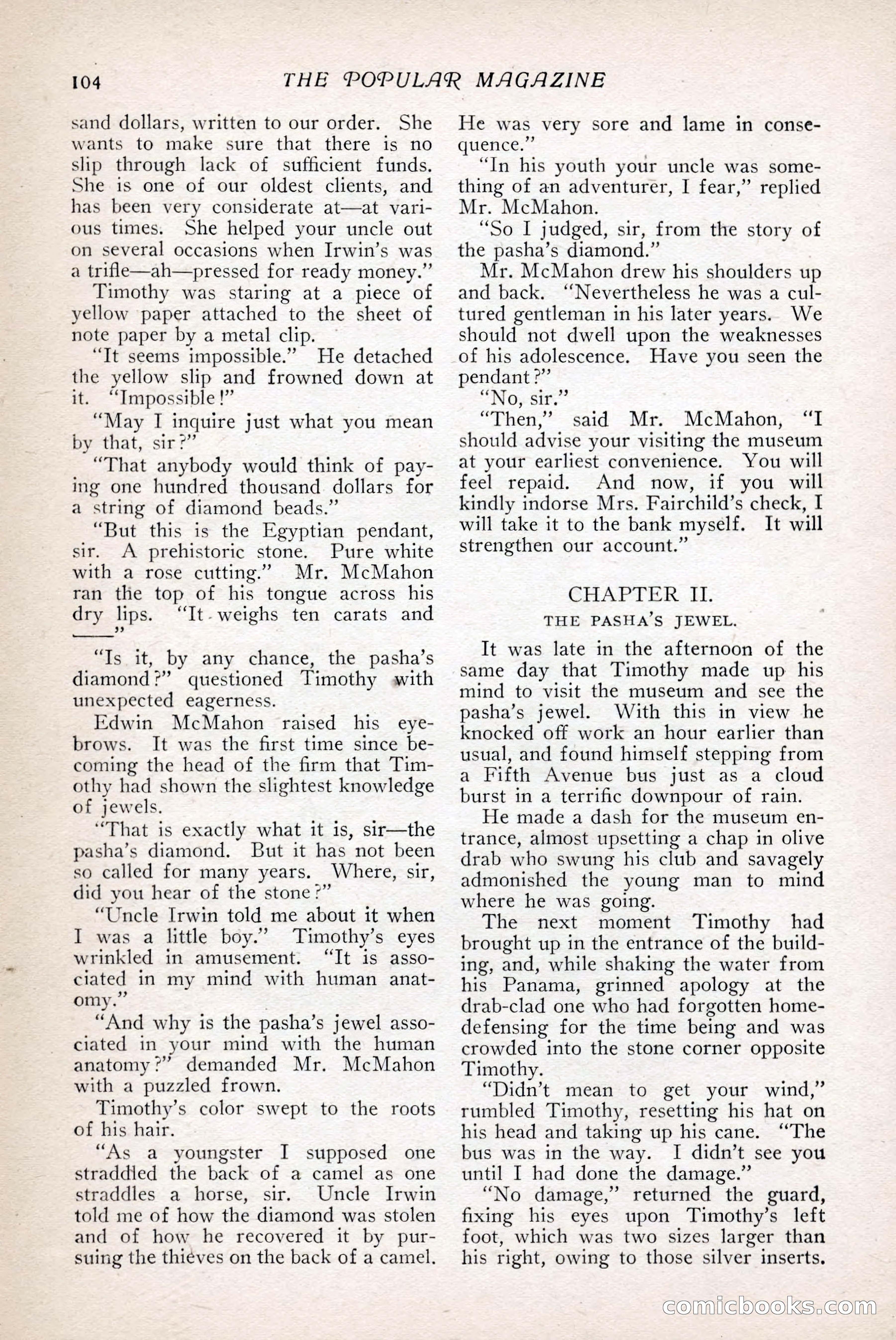 The Popular Magazine, July 7, 1918 — page 110 of 234