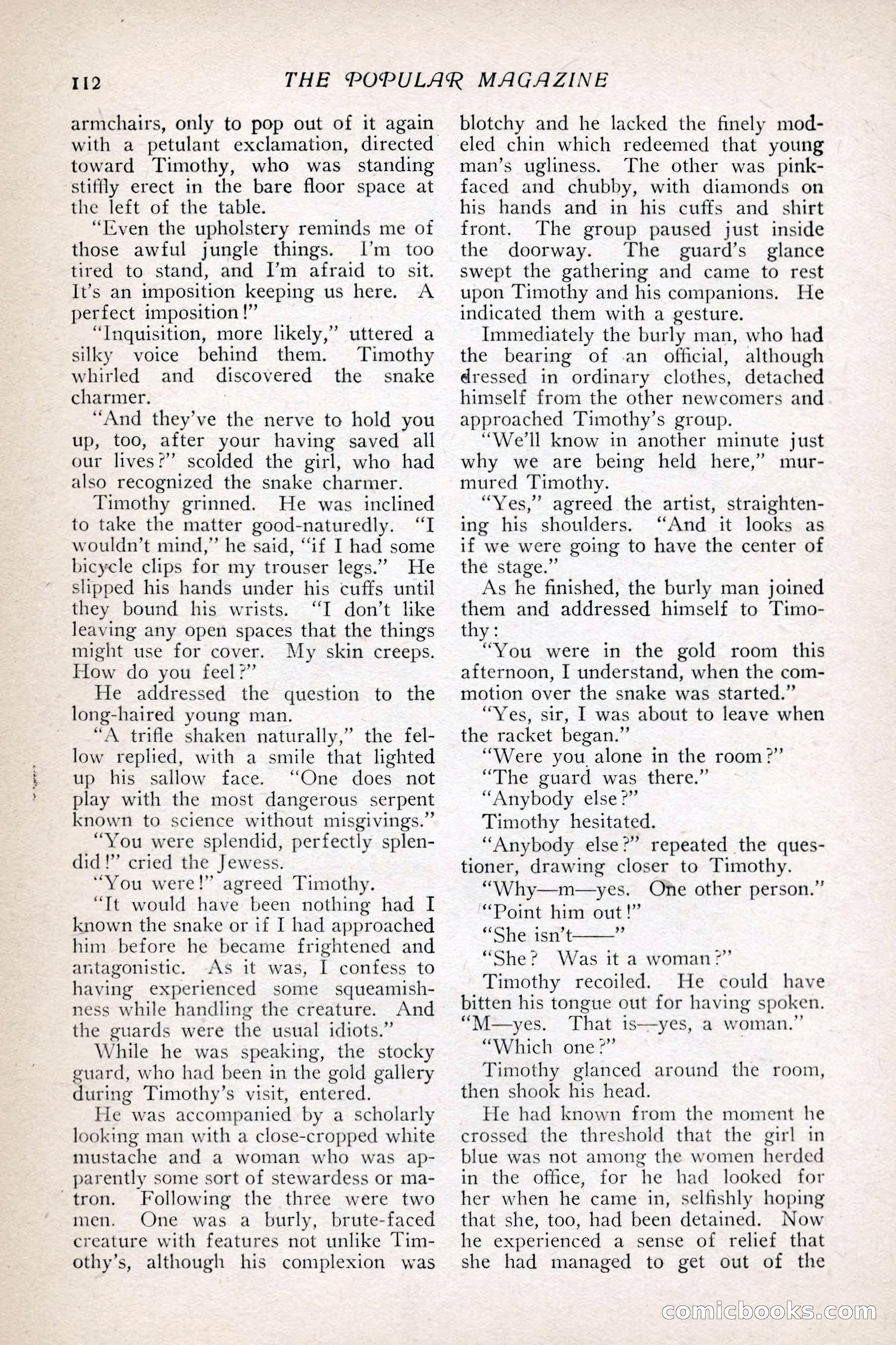The Popular Magazine, July 7, 1918 — page 118 of 234