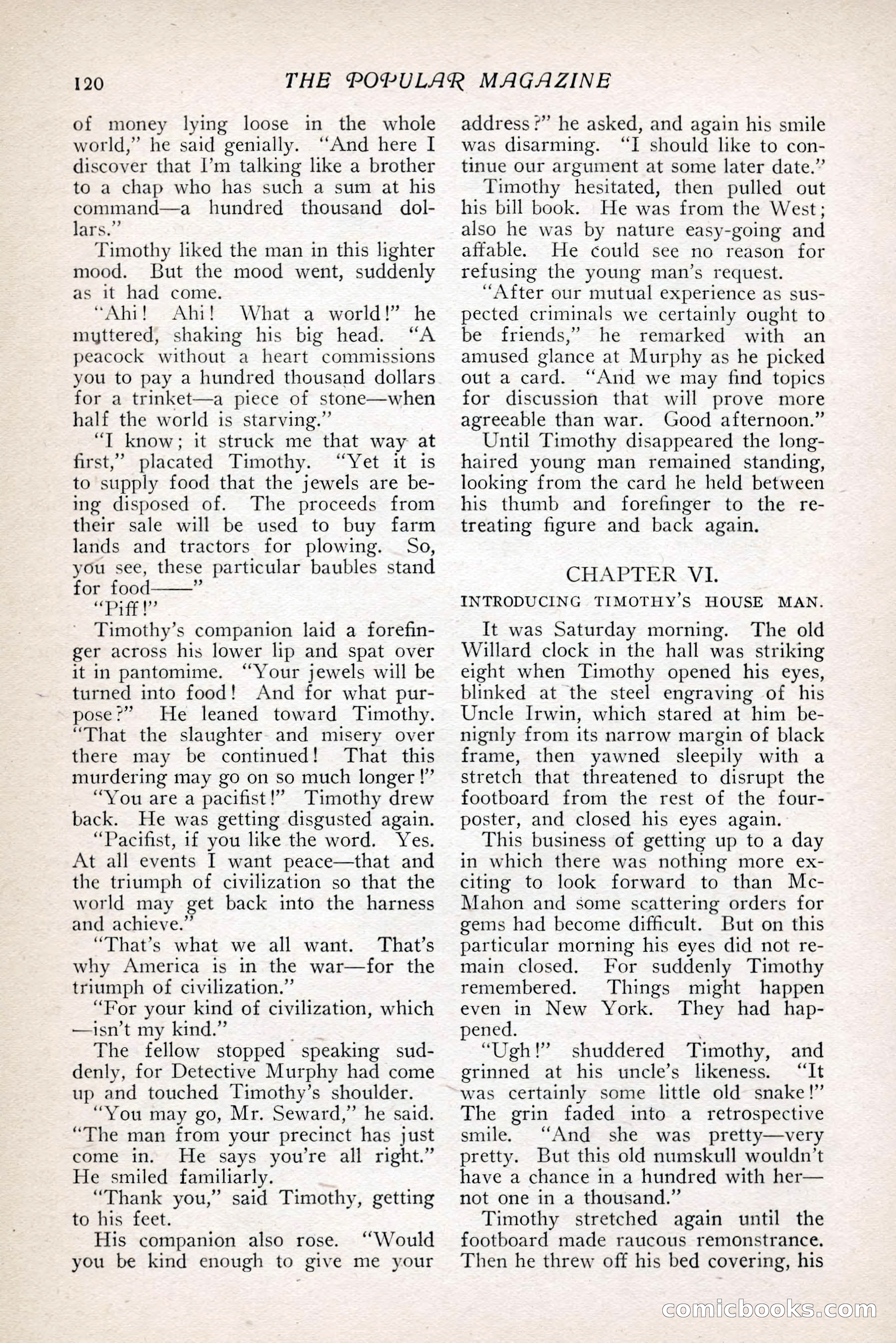 The Popular Magazine, July 7, 1918 — page 126 of 234