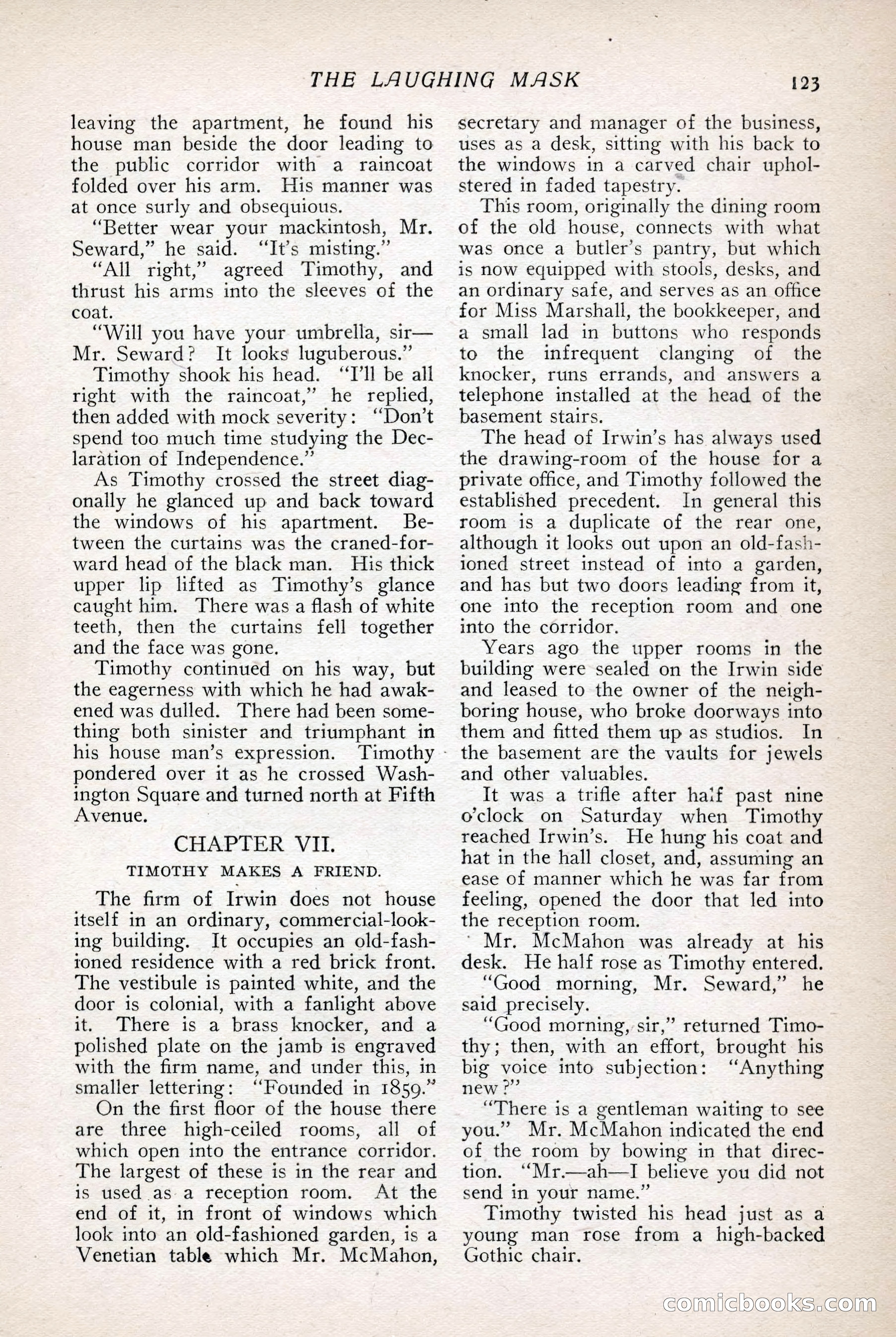 The Popular Magazine, July 7, 1918 — page 129 of 234