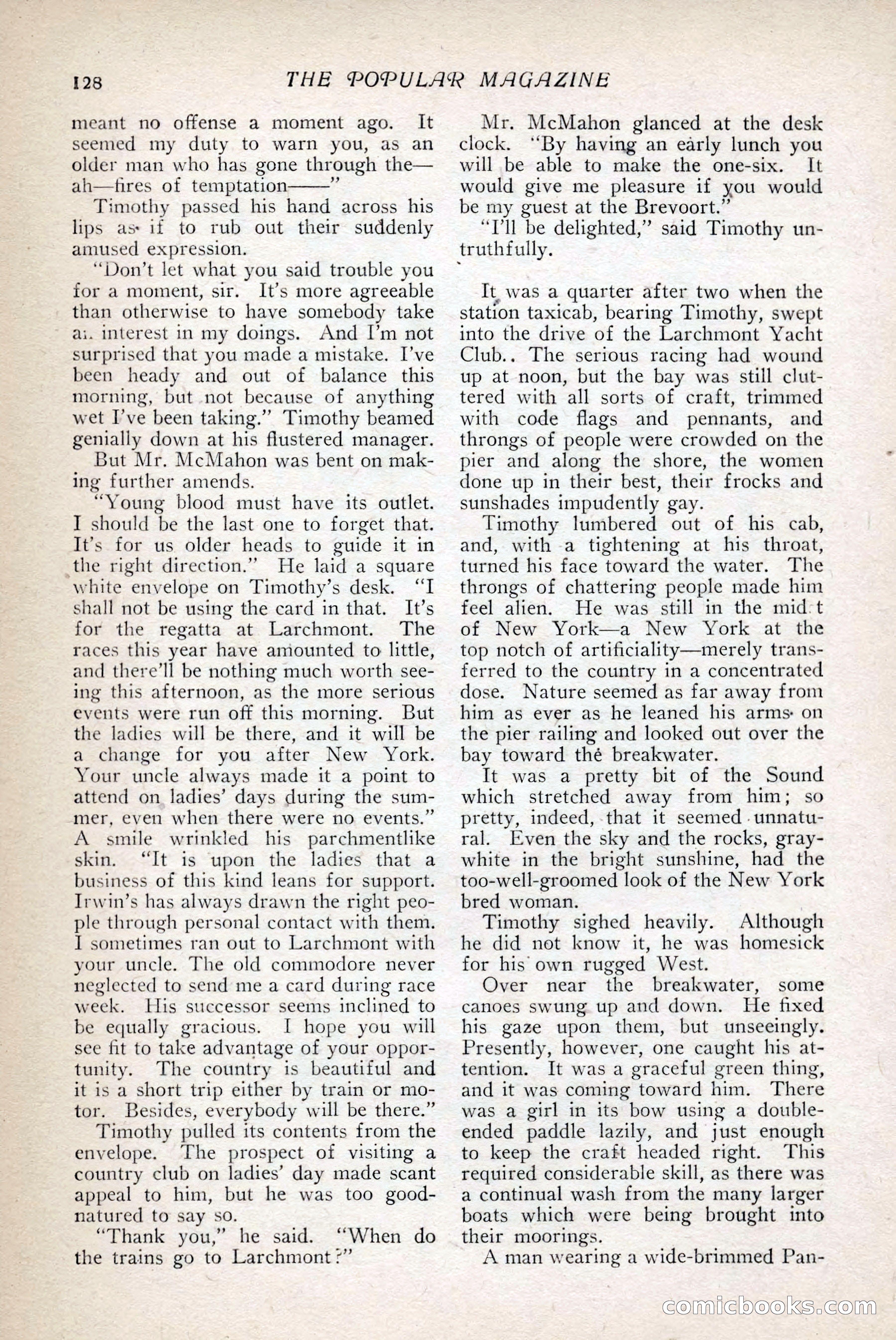 The Popular Magazine, July 7, 1918 — page 134 of 234