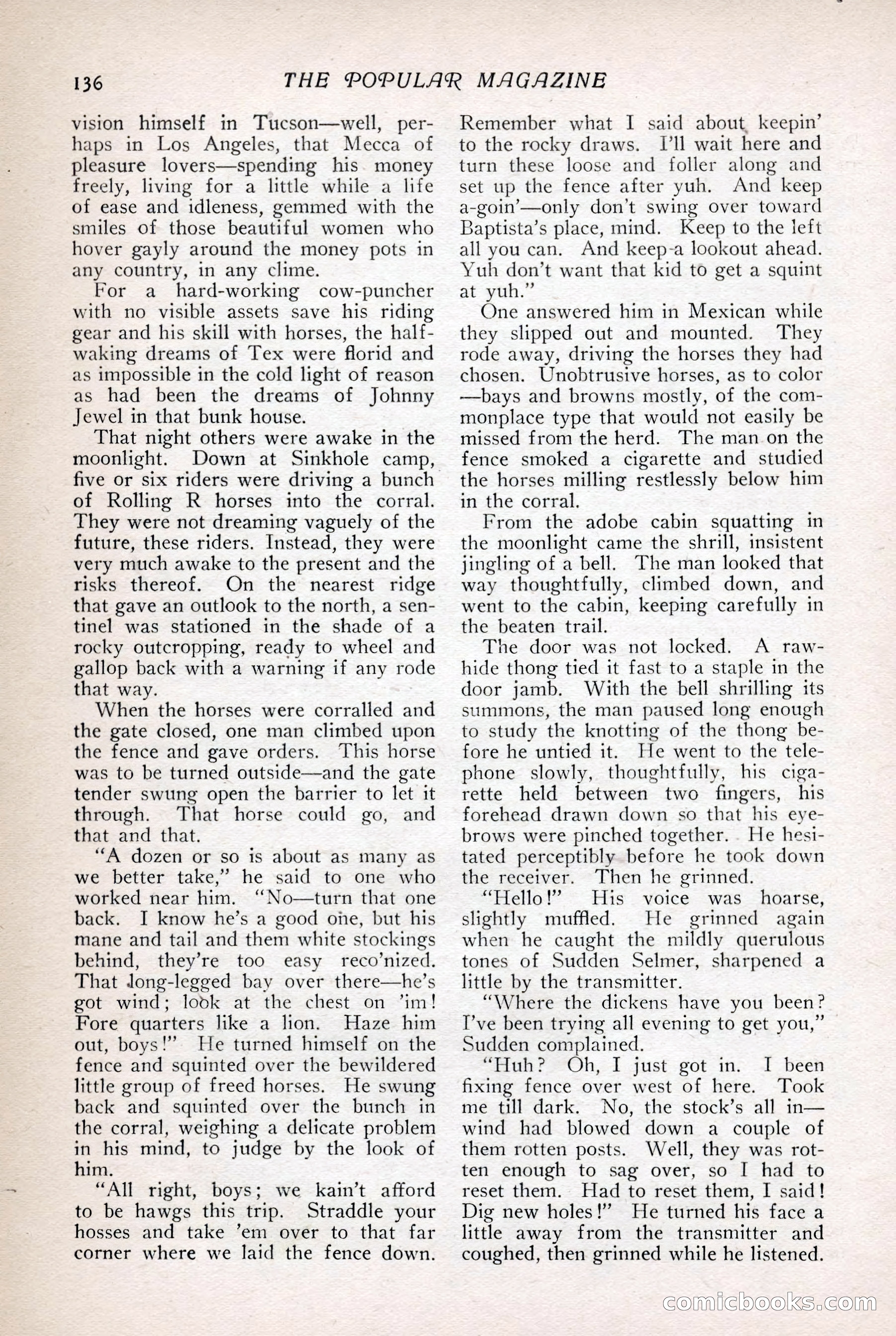 The Popular Magazine, July 7, 1918 — page 142 of 234