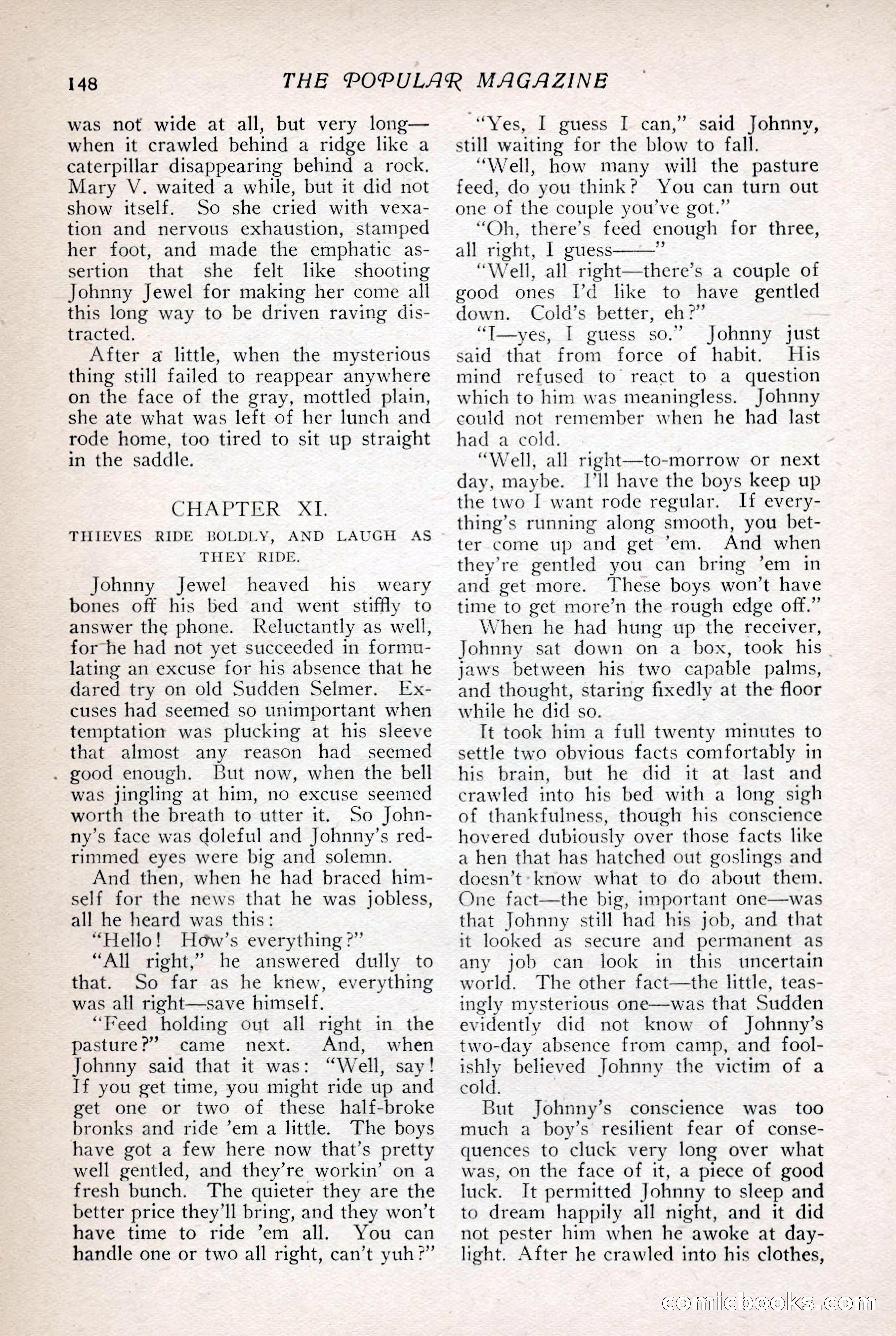 The Popular Magazine, July 7, 1918 — page 154 of 234