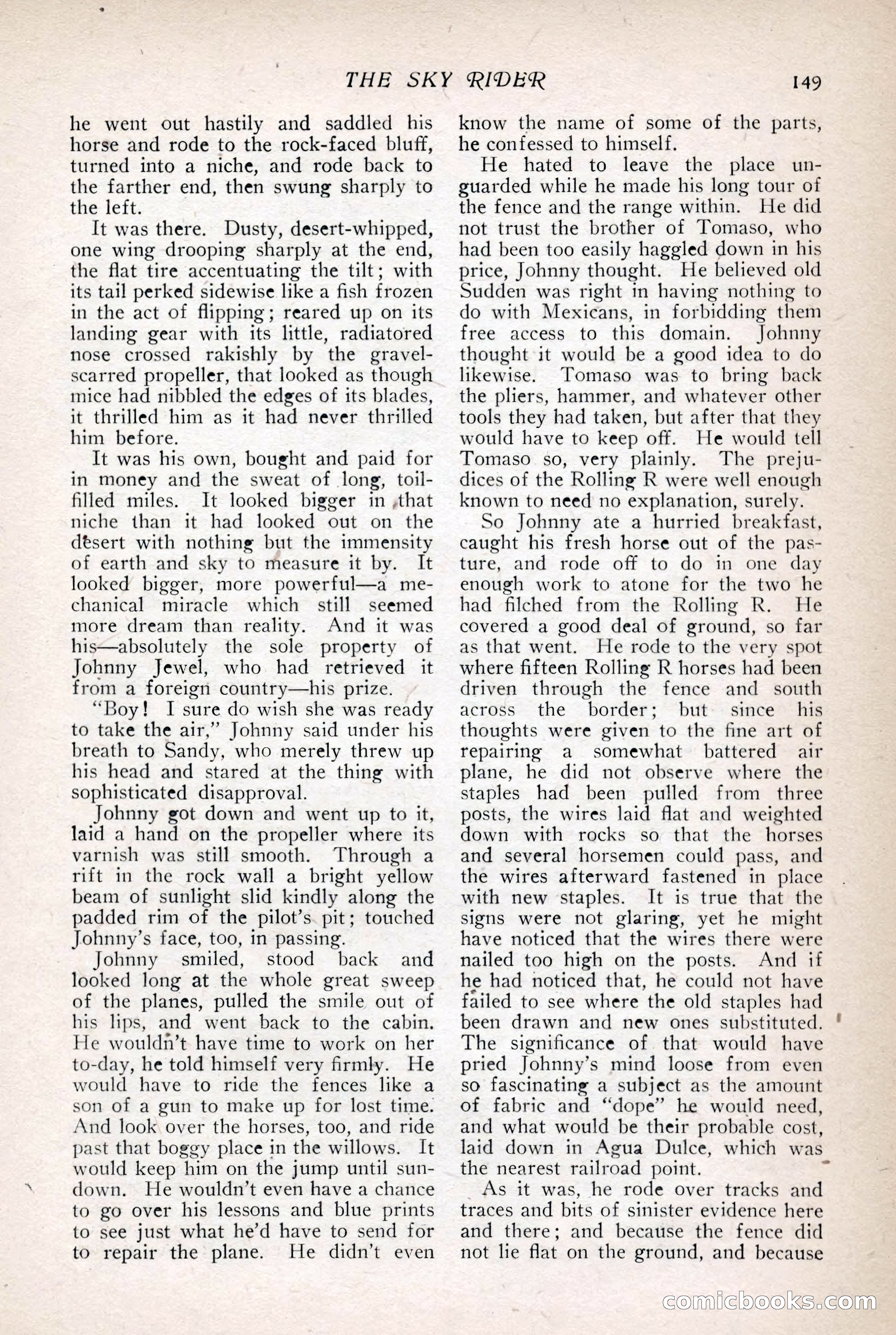 The Popular Magazine, July 7, 1918 — page 155 of 234