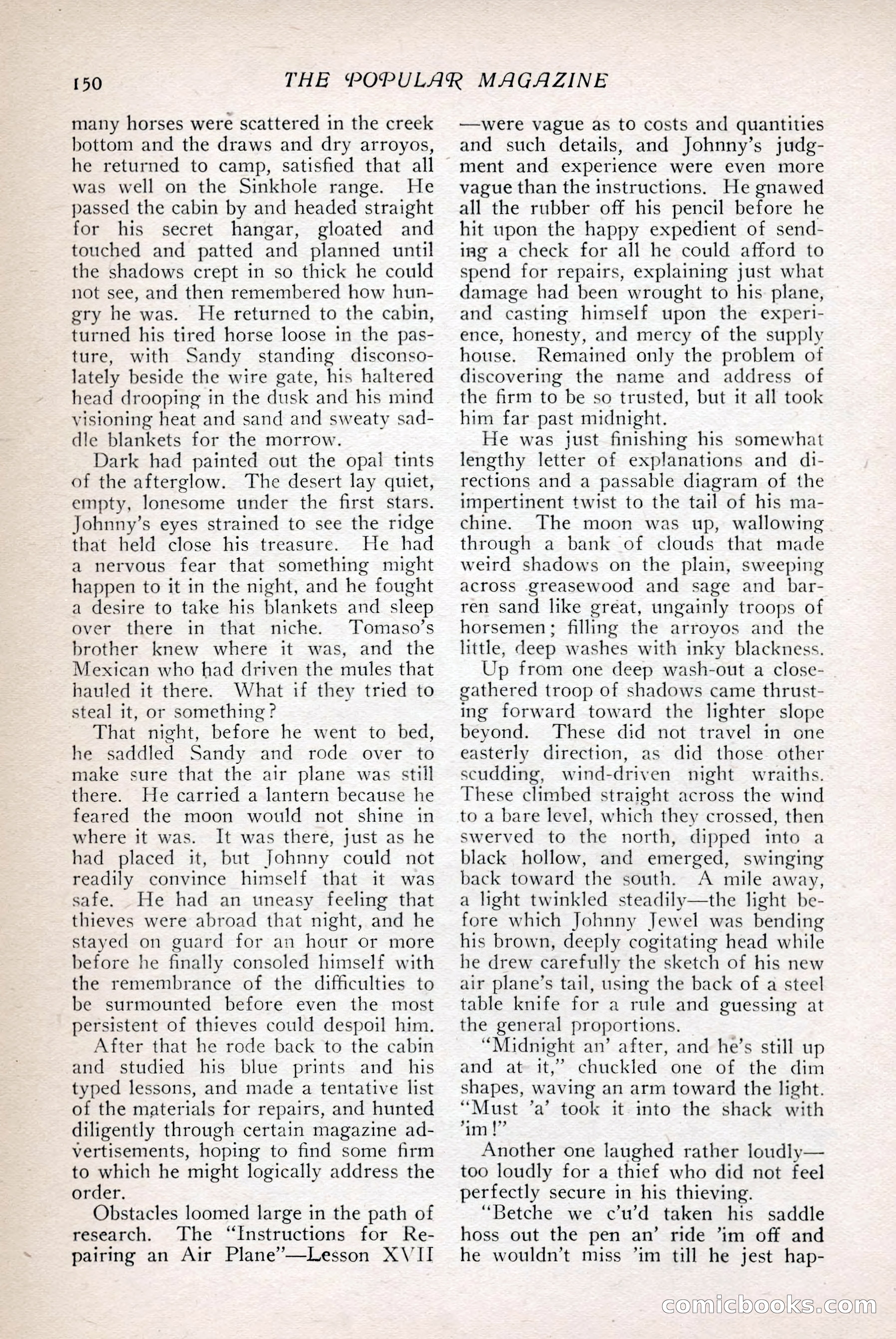 The Popular Magazine, July 7, 1918 — page 156 of 234