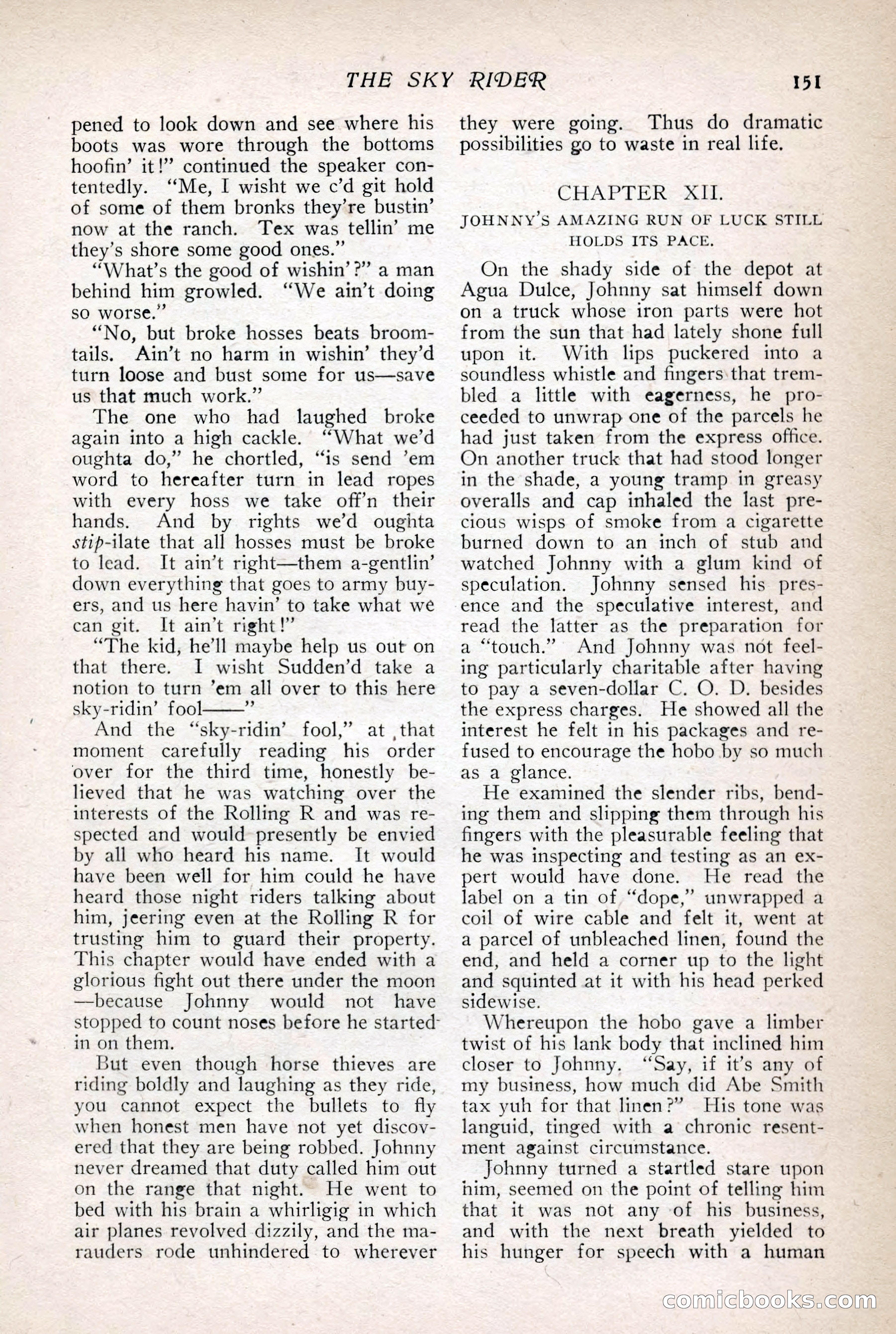 The Popular Magazine, July 7, 1918 — page 157 of 234