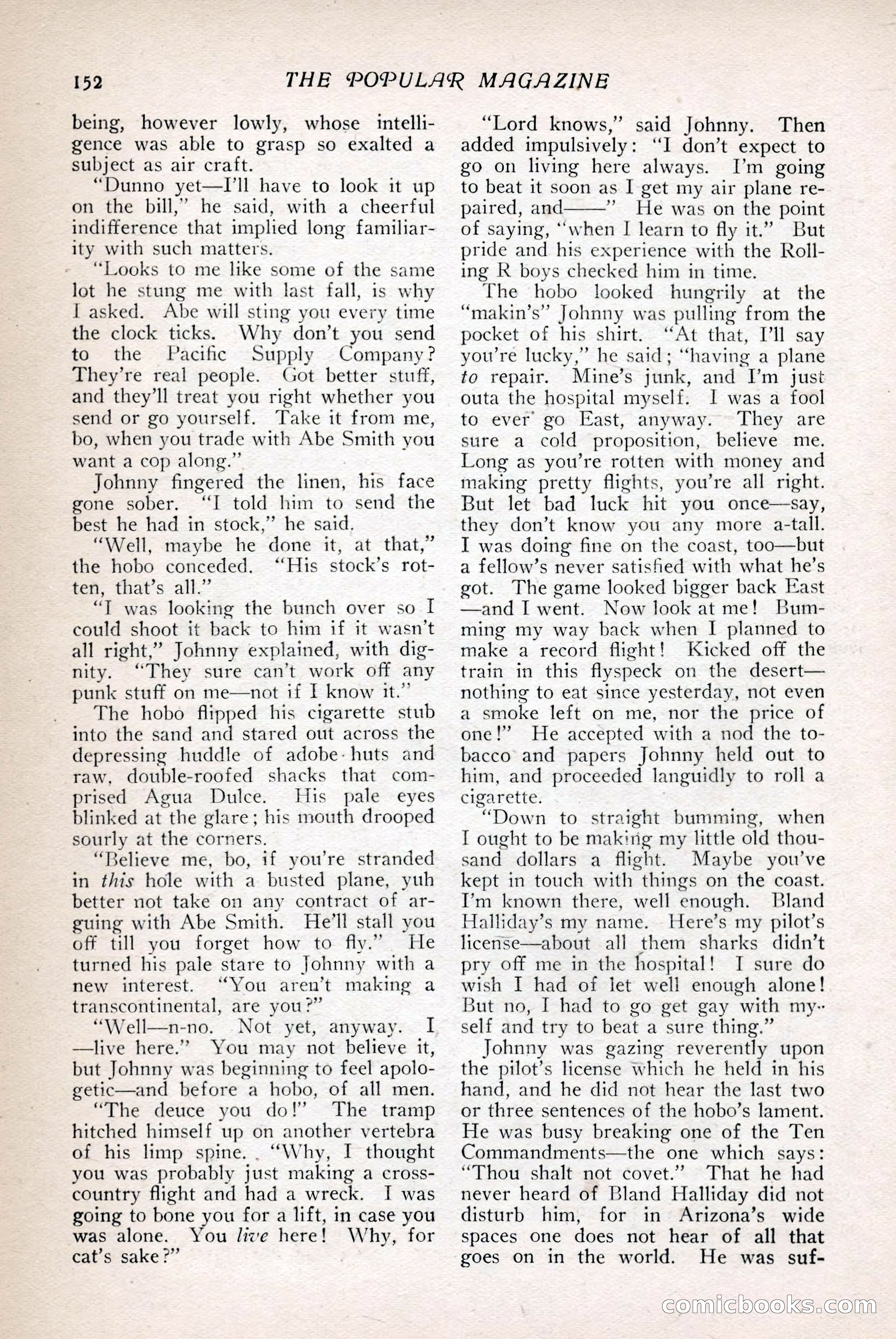 The Popular Magazine, July 7, 1918 — page 158 of 234