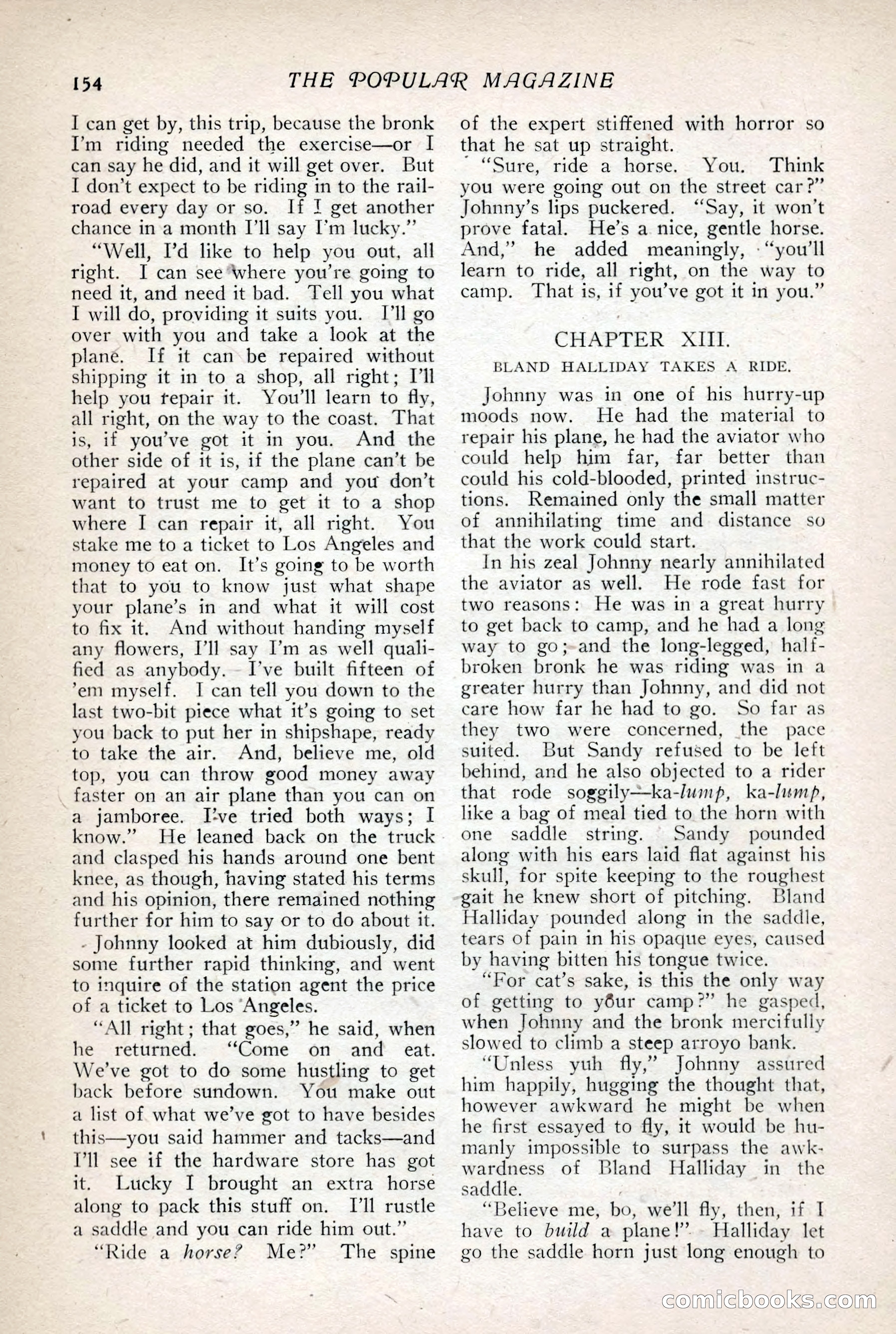 The Popular Magazine, July 7, 1918 — page 160 of 234
